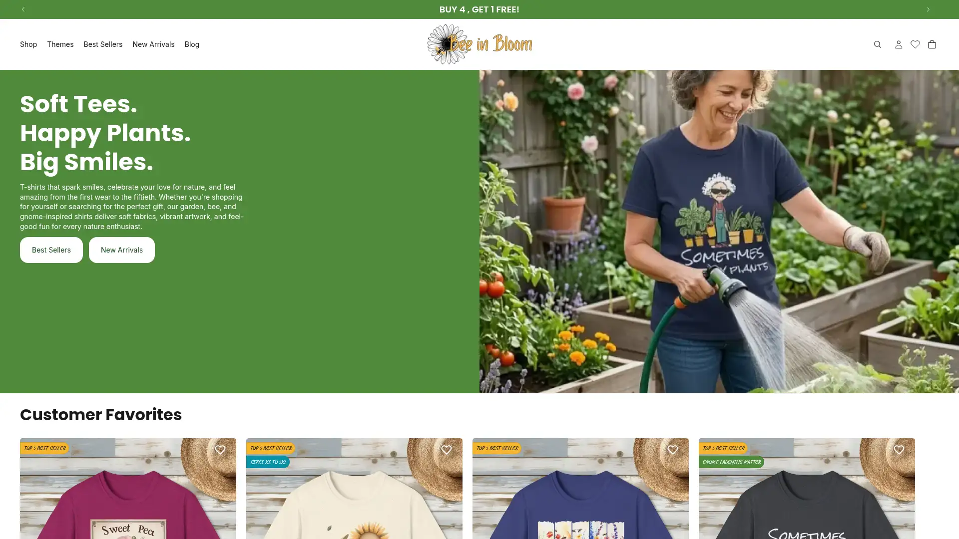beeinbloom.shop screenshot