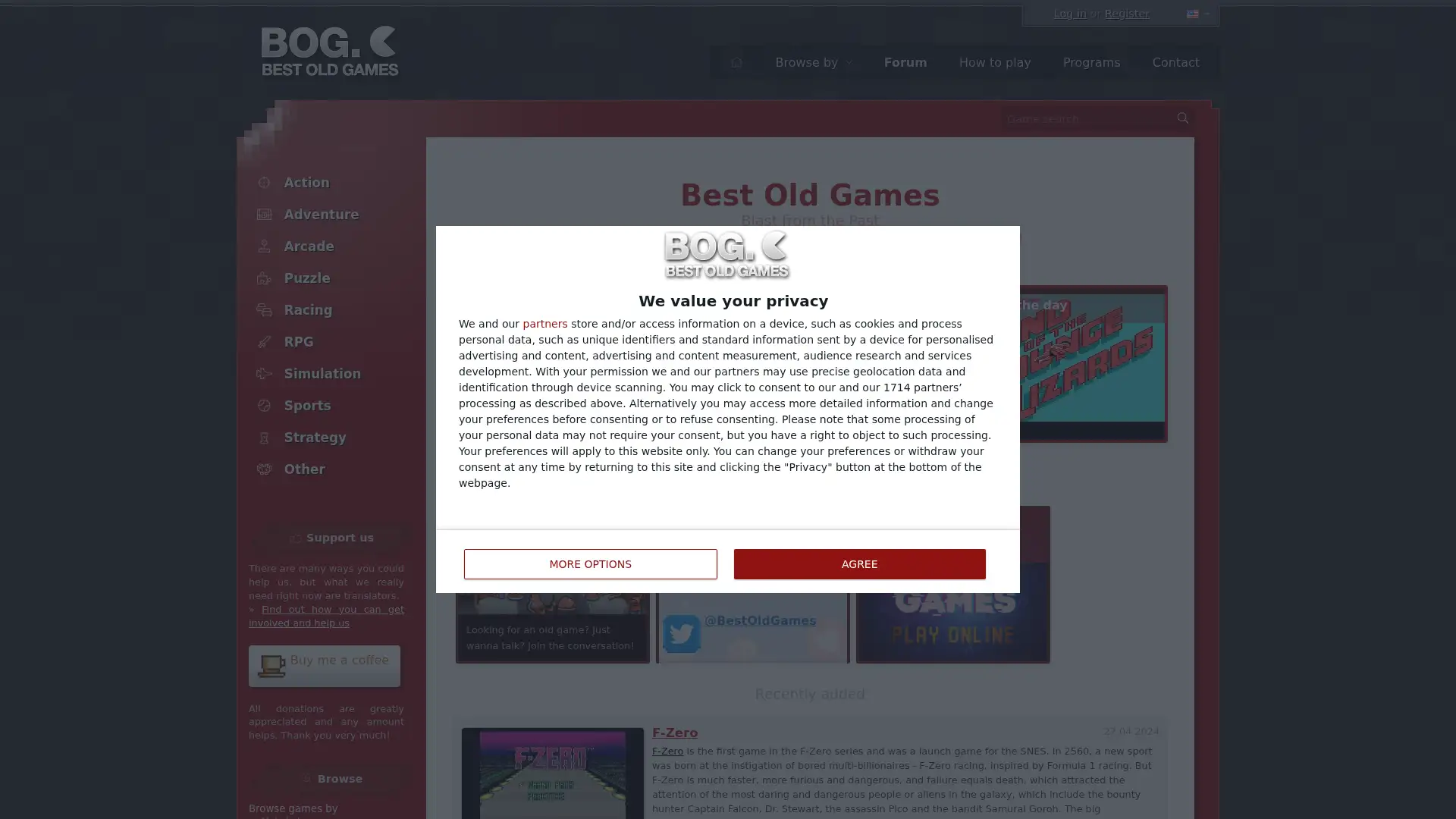 bestoldgames.net screenshot