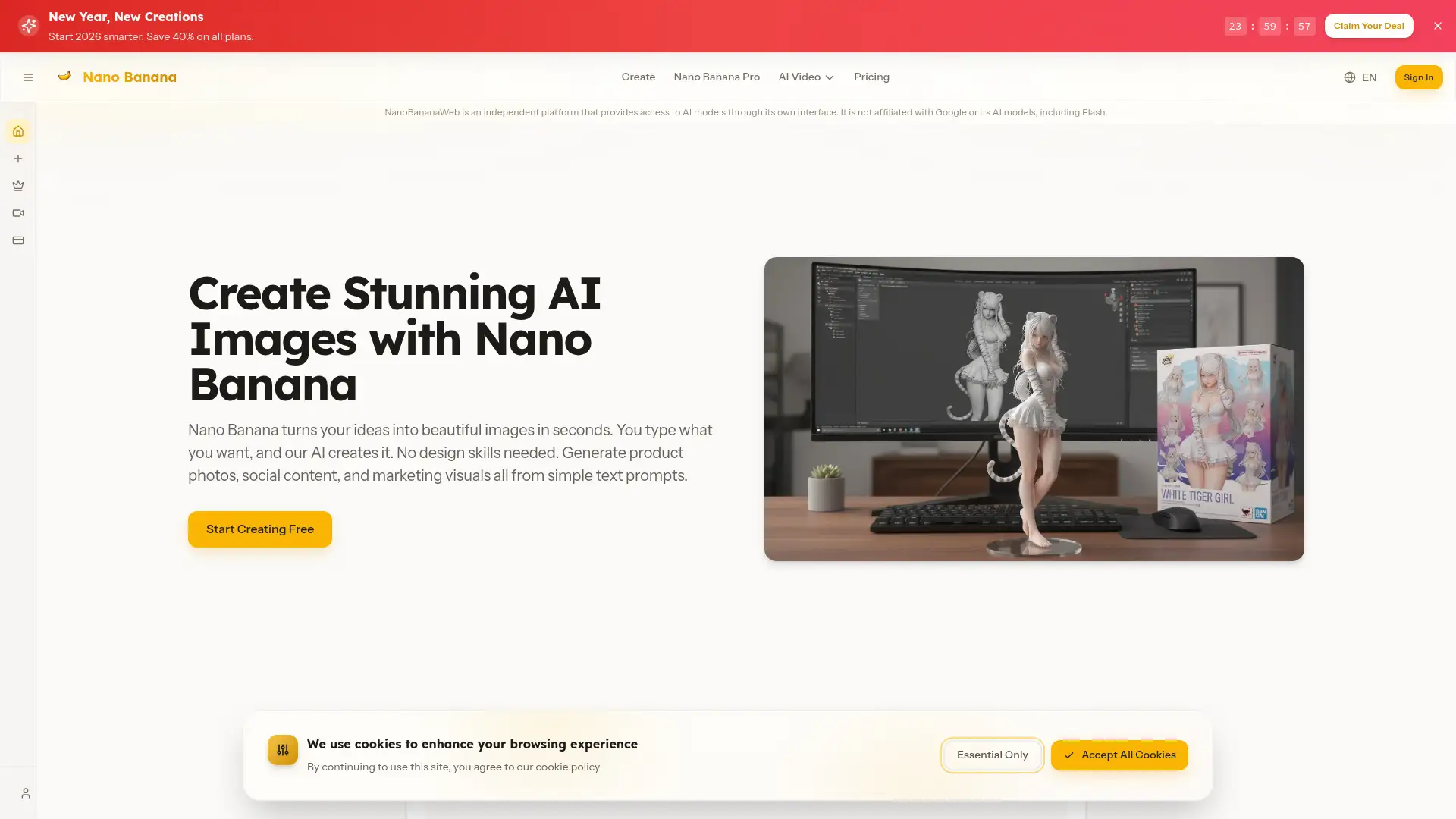 nanobananaweb.io screenshot