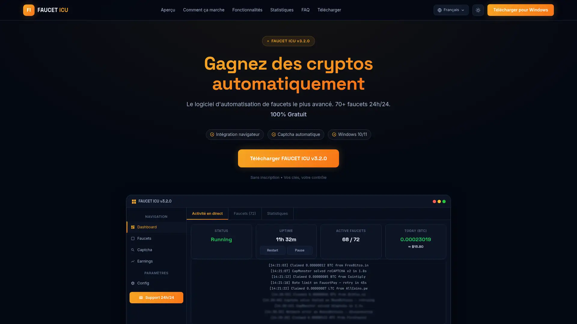 faucet.icu screenshot