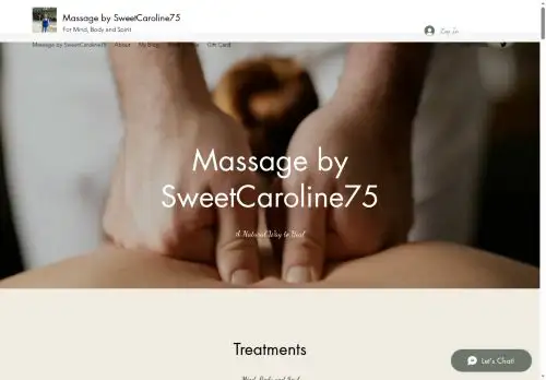 sweetcaroline75.com screenshot