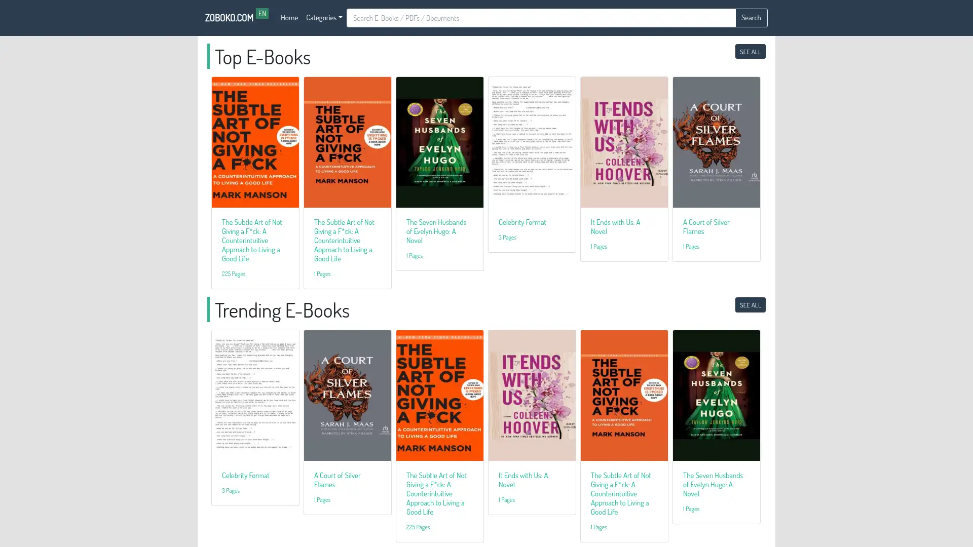 zoboko.com screenshot