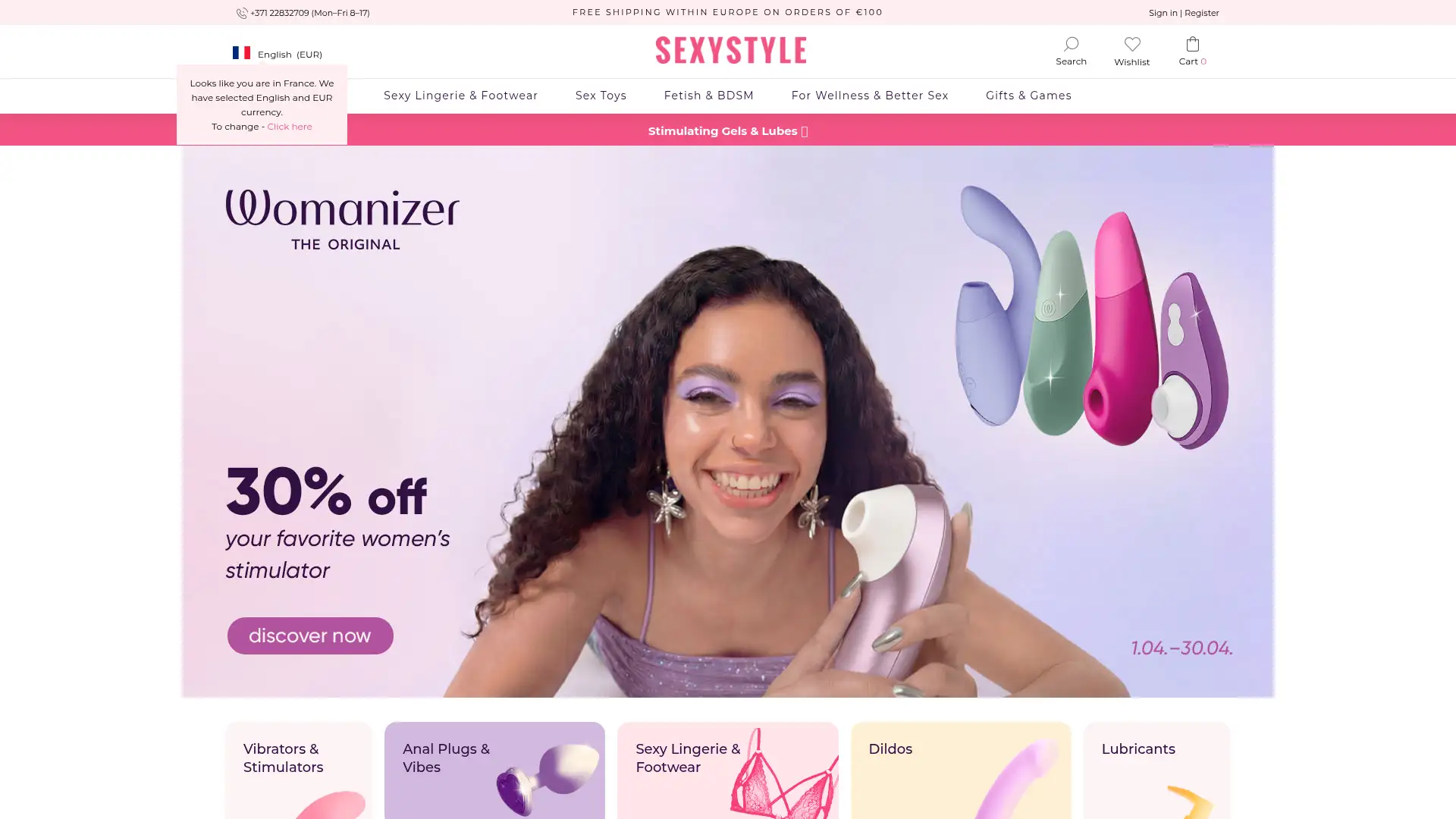sexystyle.eu screenshot