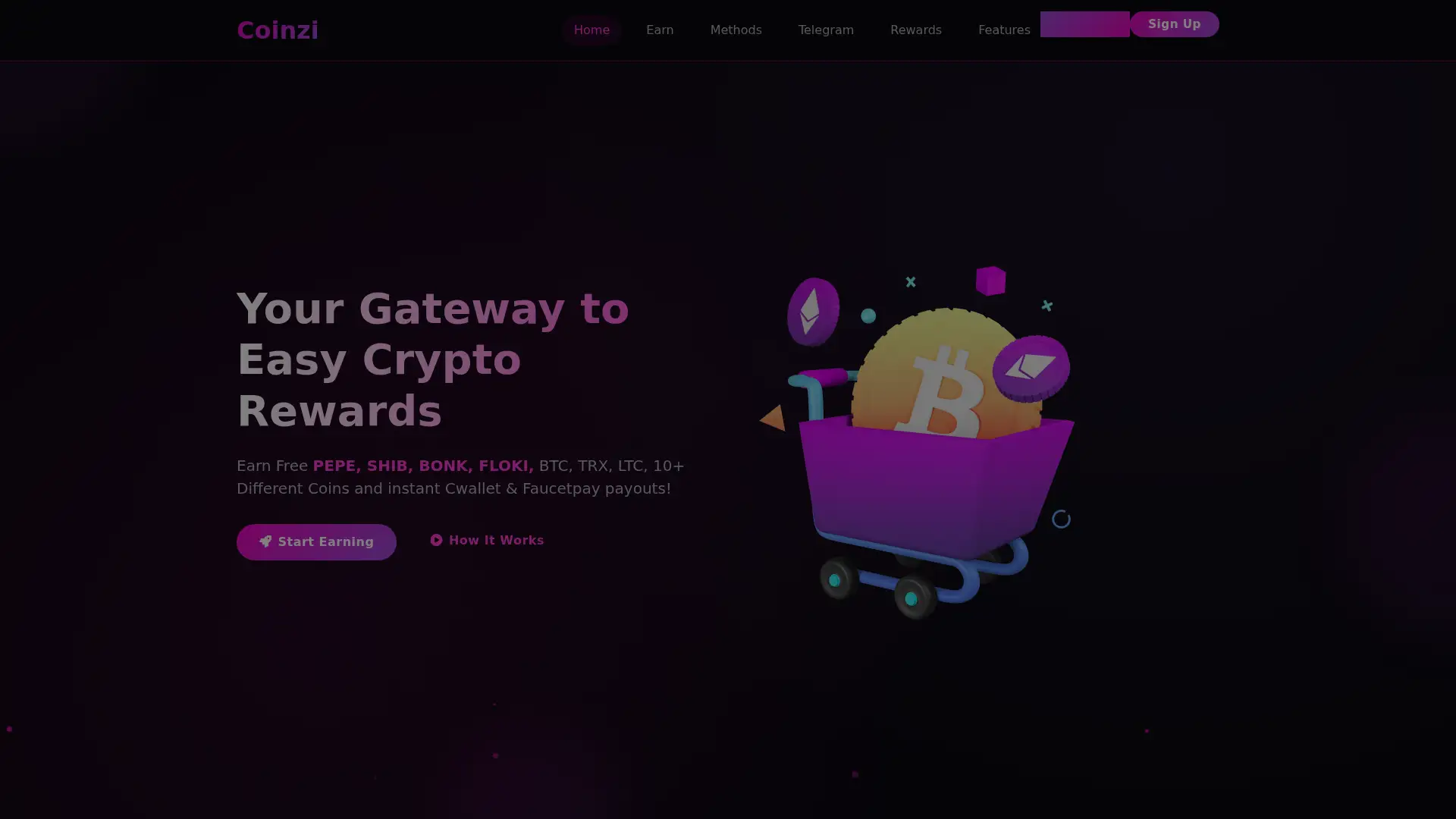 coinzi.net screenshot