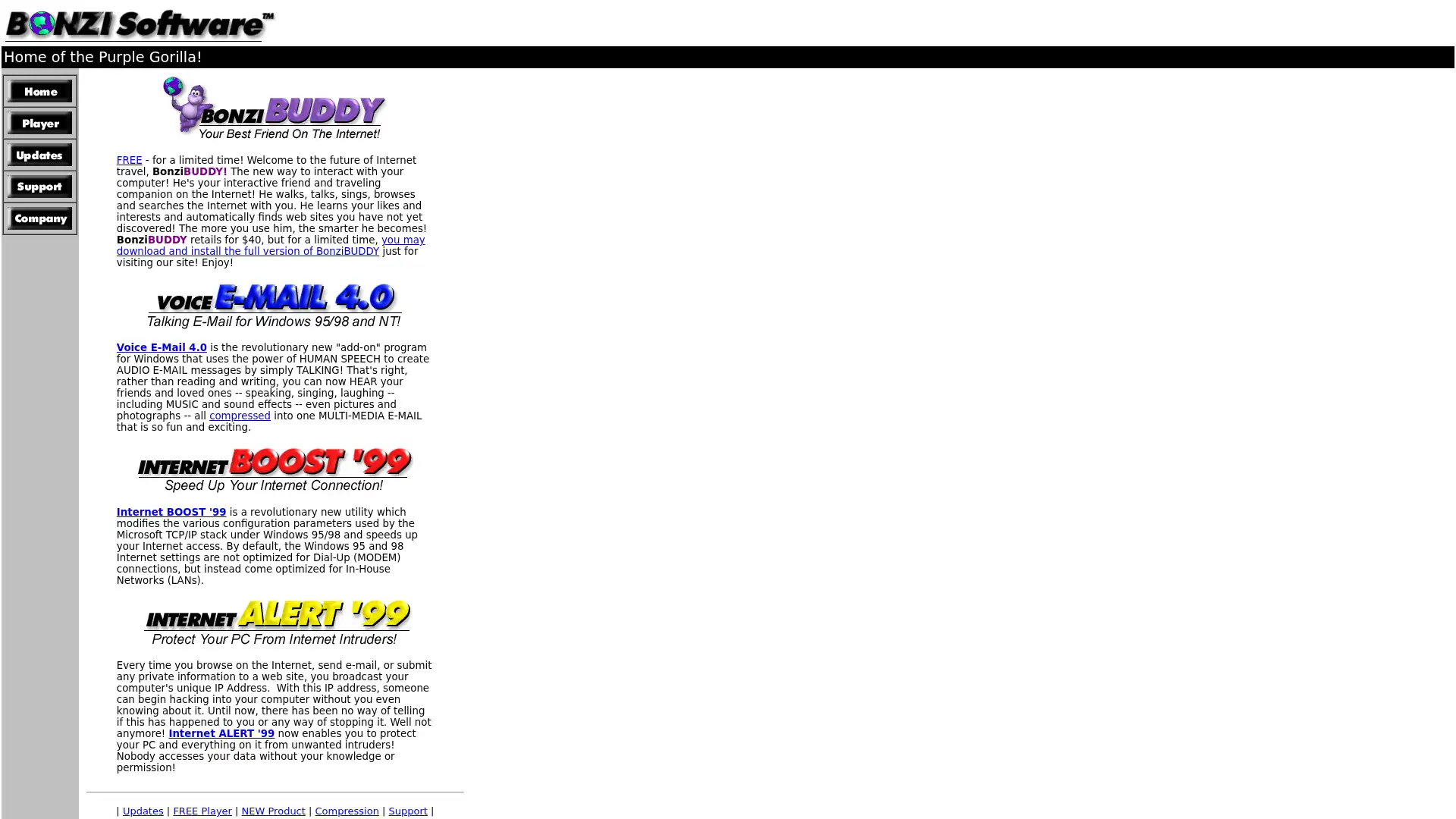 bonzibuddy.org screenshot