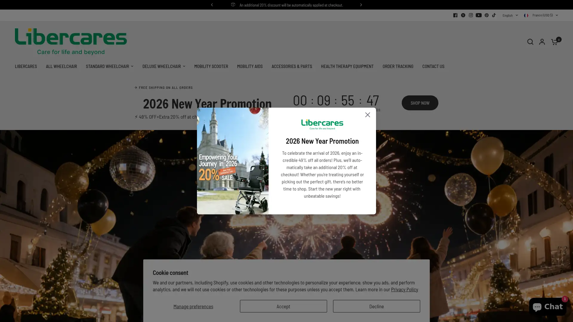 libercares.com screenshot