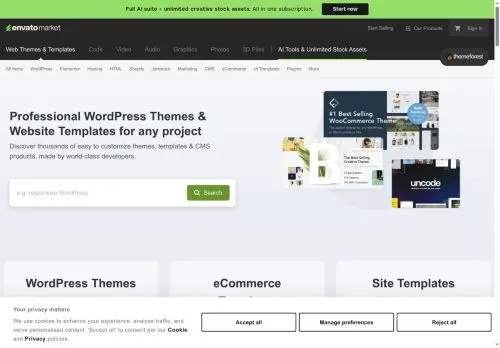themeforest.net screenshot