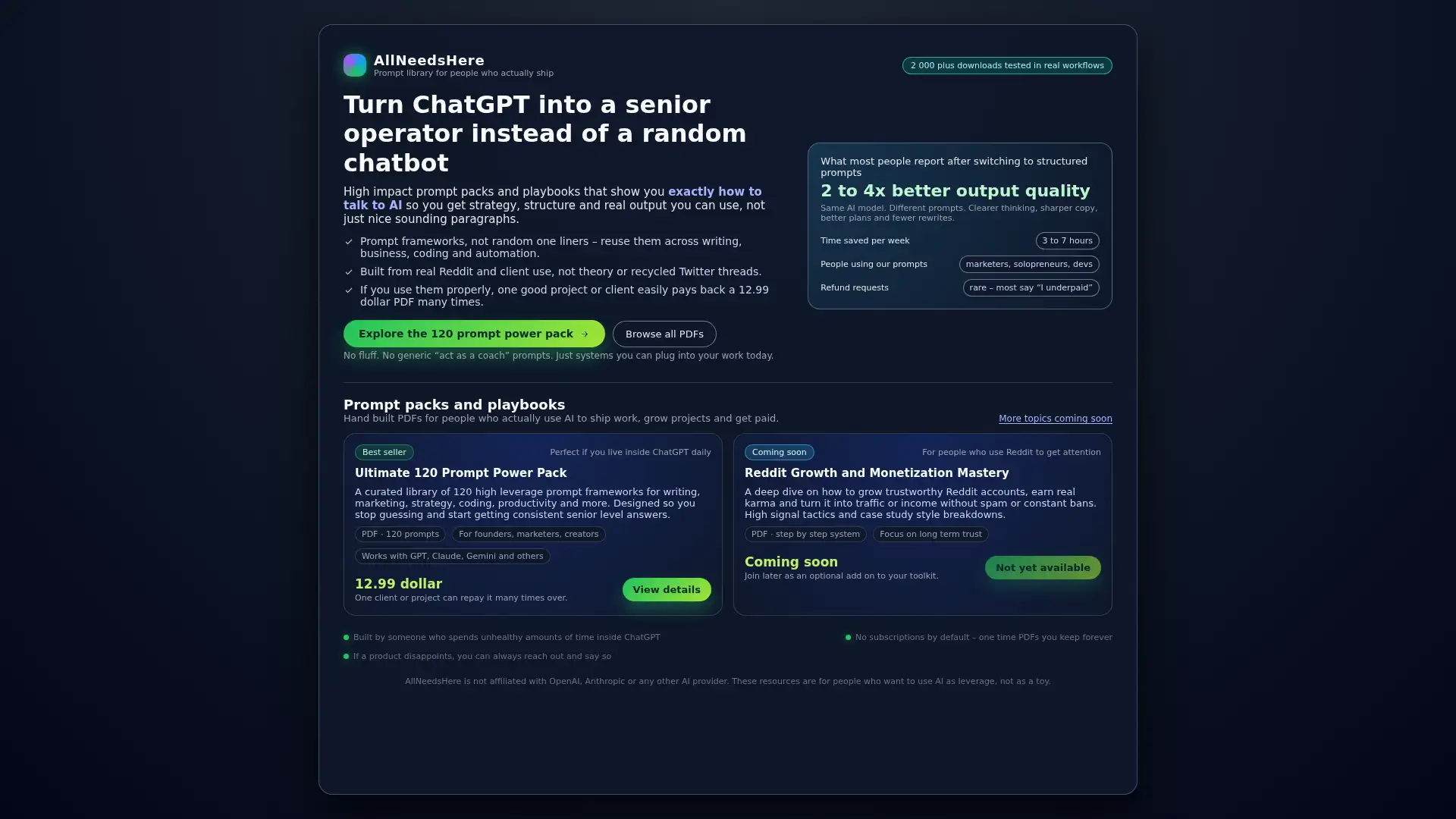 allneedshere.blog screenshot