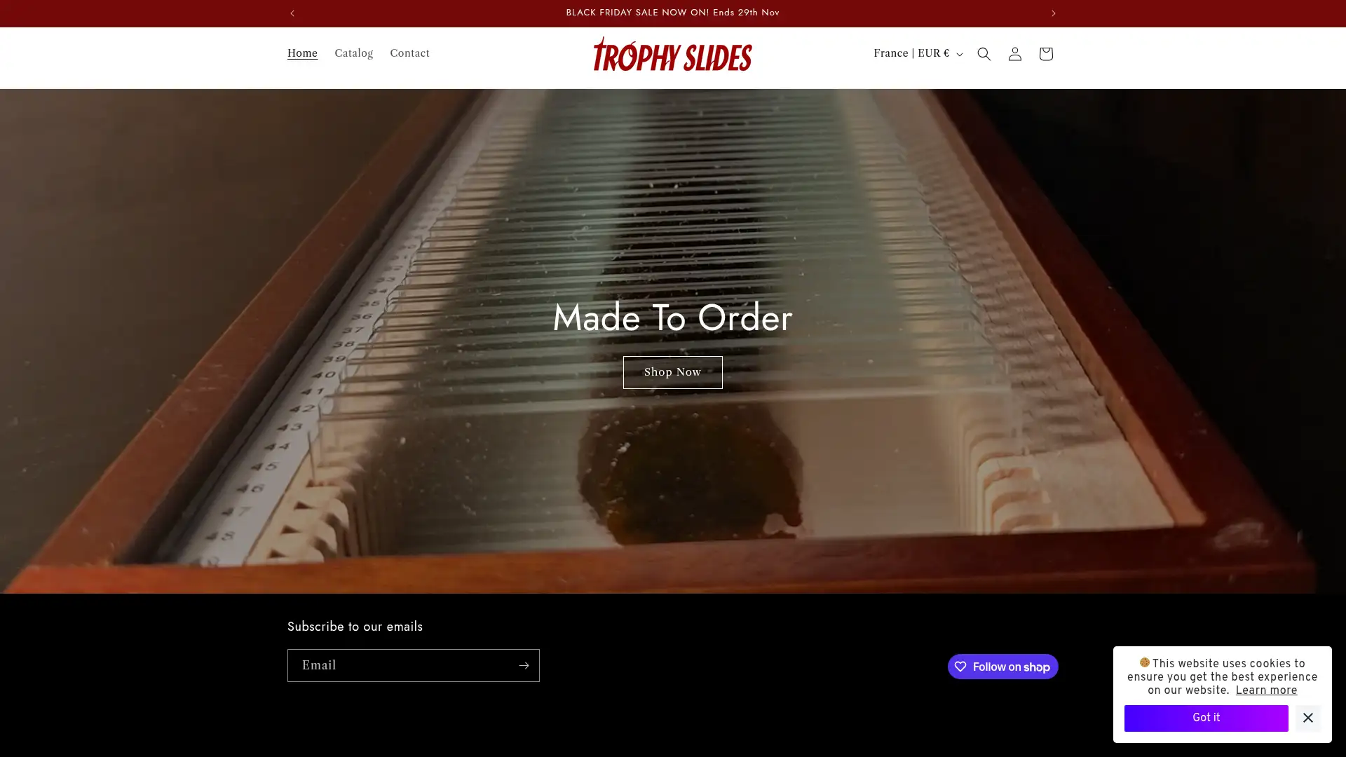 trophyslides.com screenshot