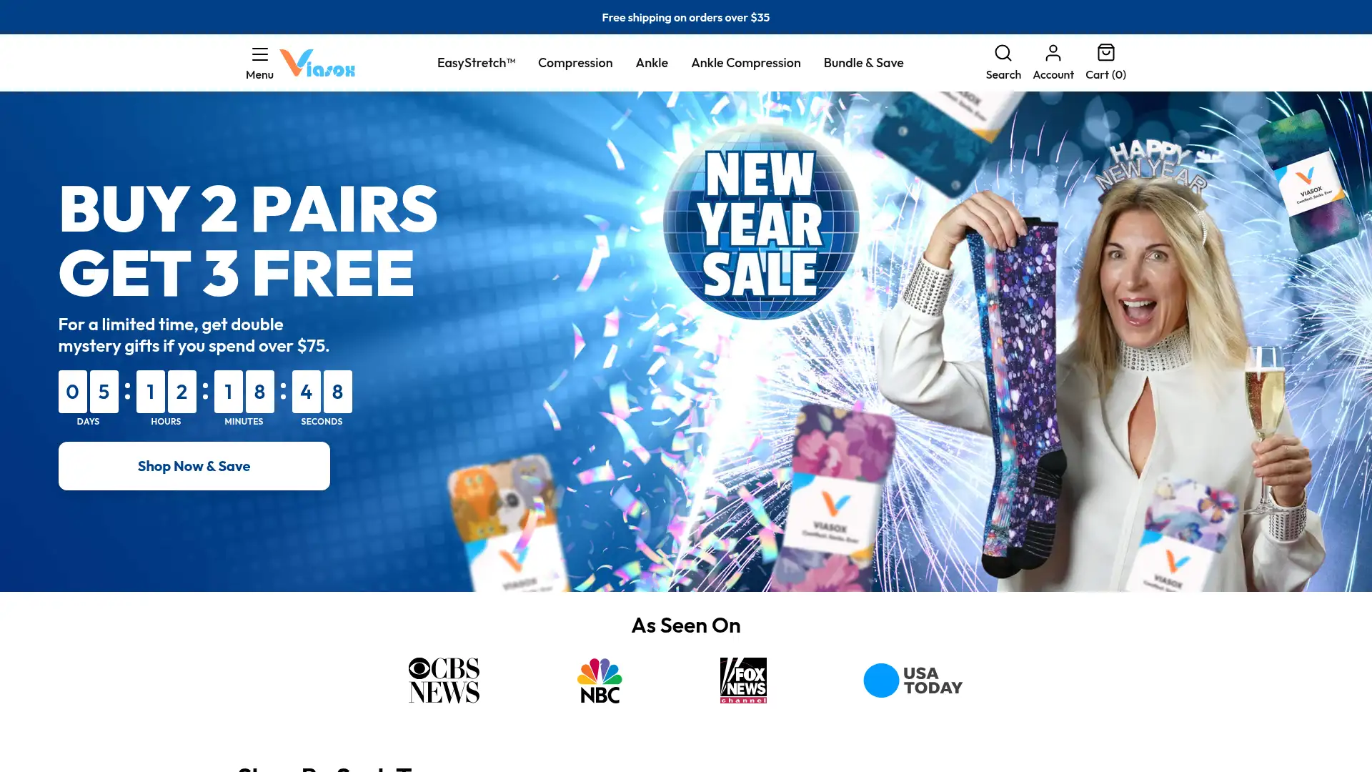 viasox.com screenshot