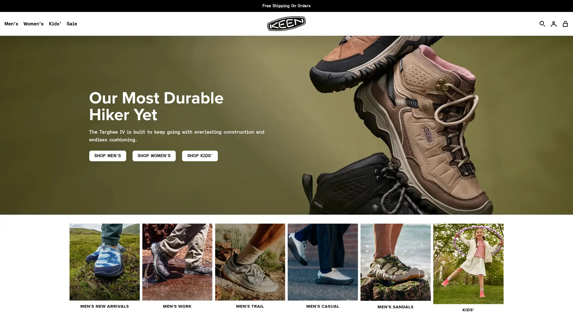 keenfootwears.us screenshot