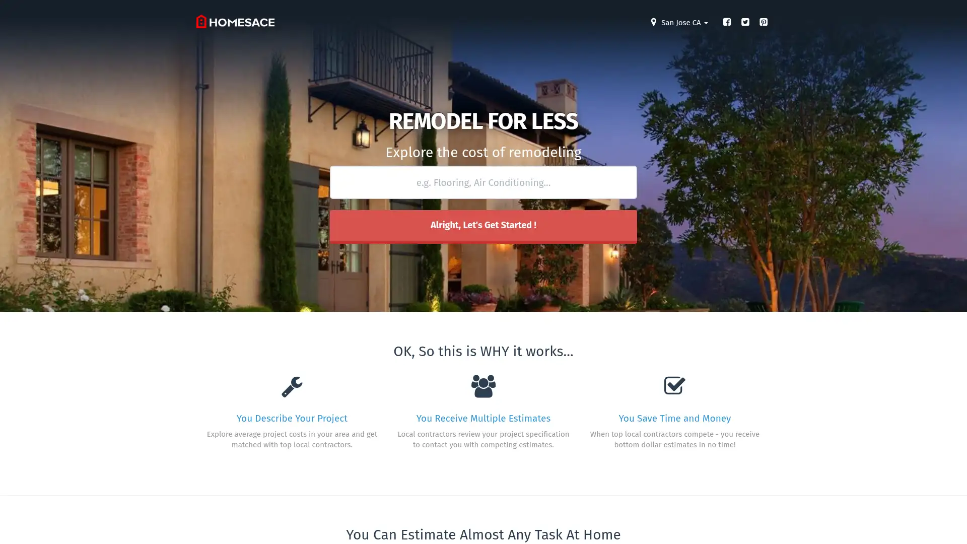 homesace.com screenshot