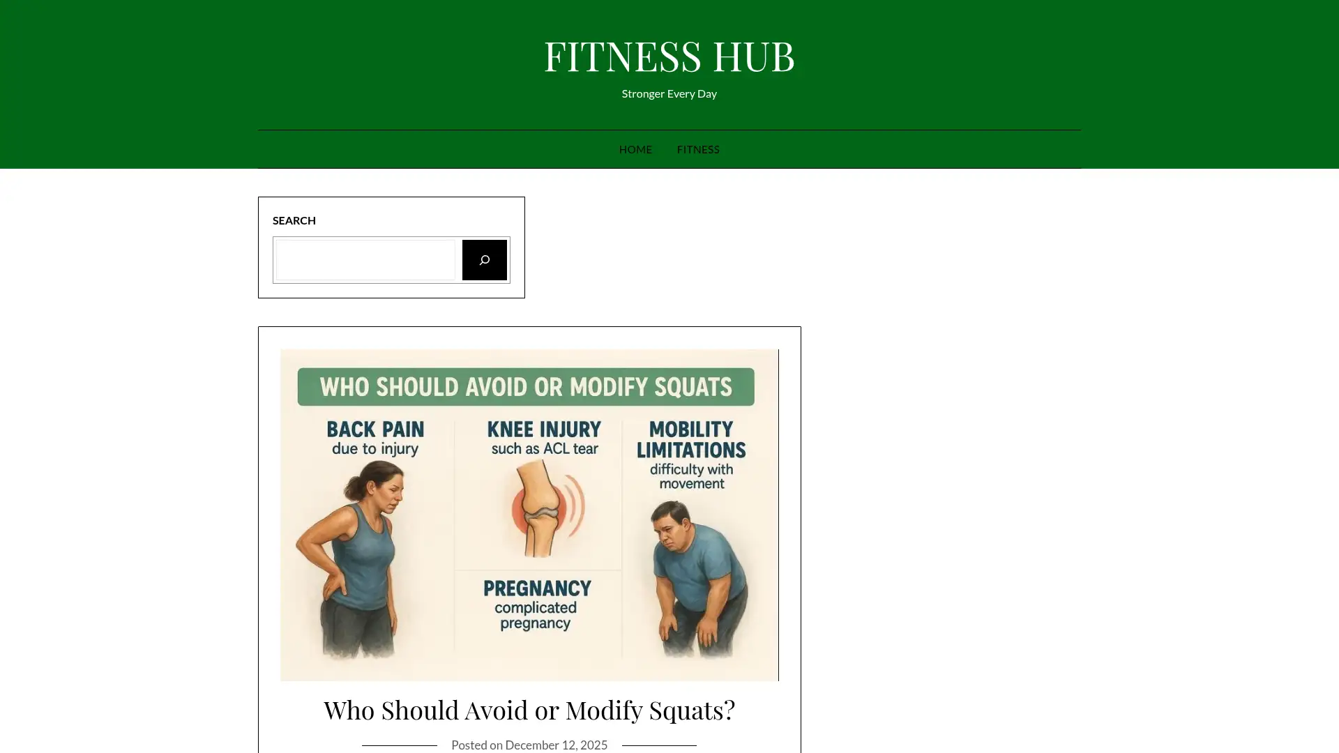fitness-hub.site screenshot