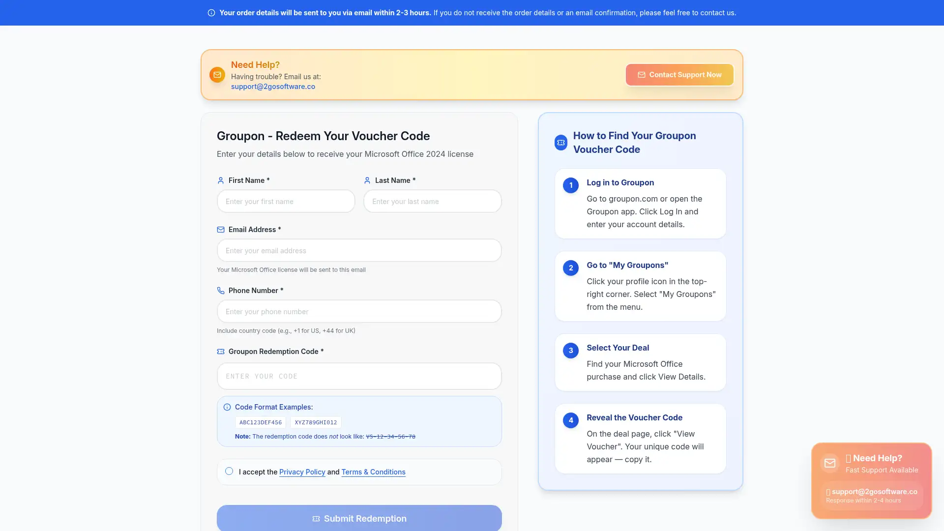 2gosoftware.co screenshot