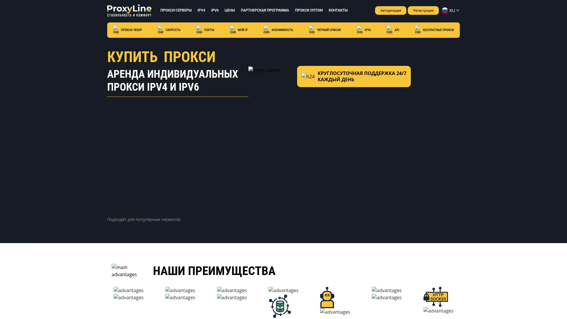 proxyline.net screenshot