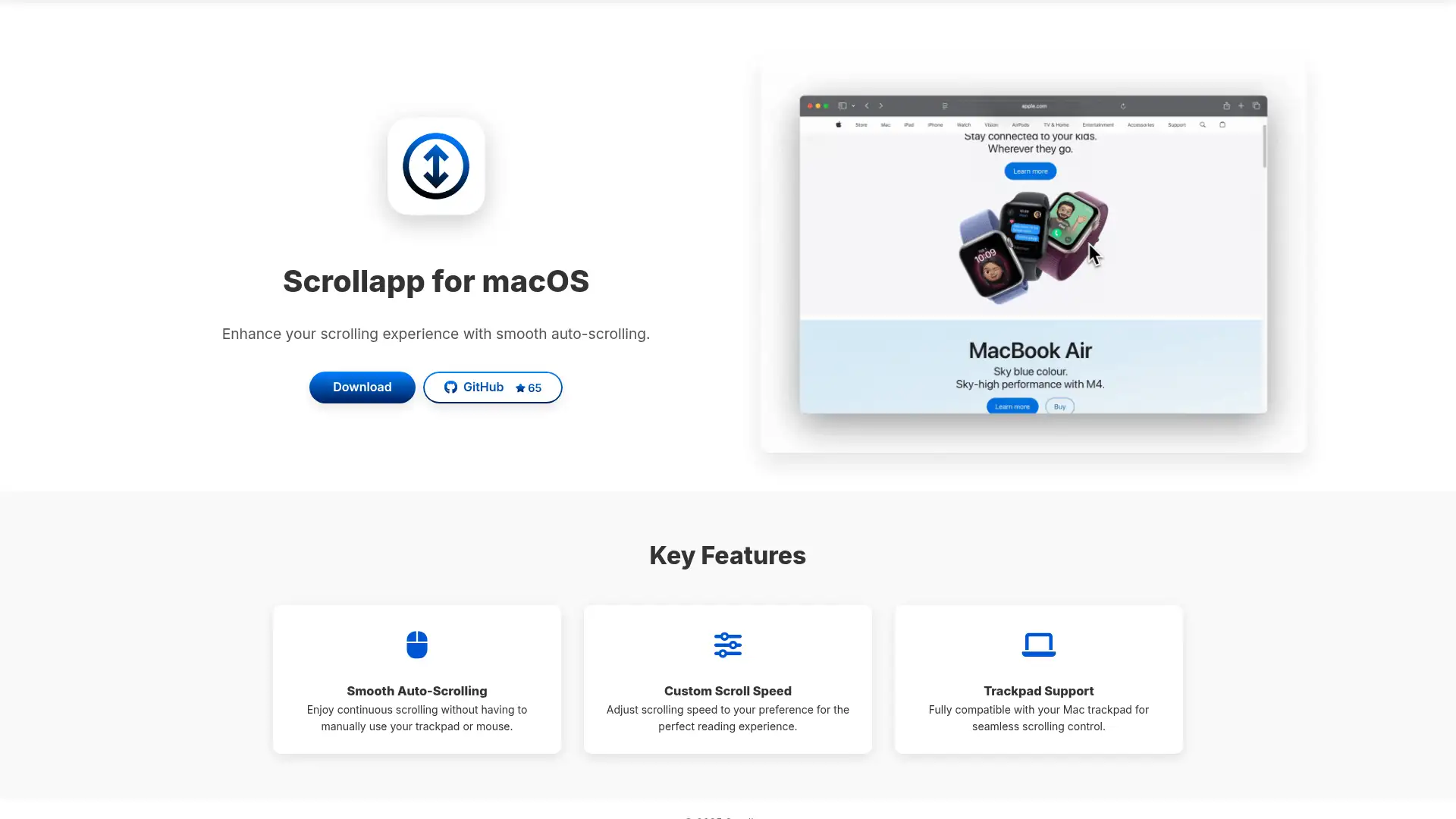 scrollapp.app screenshot