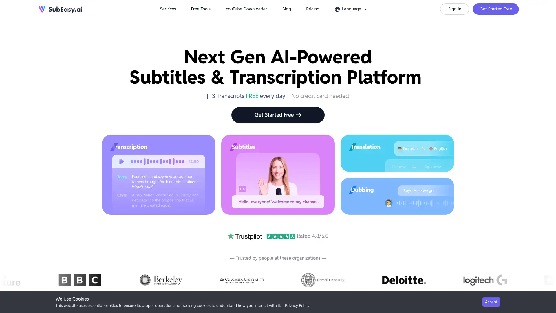 subeasy.ai screenshot
