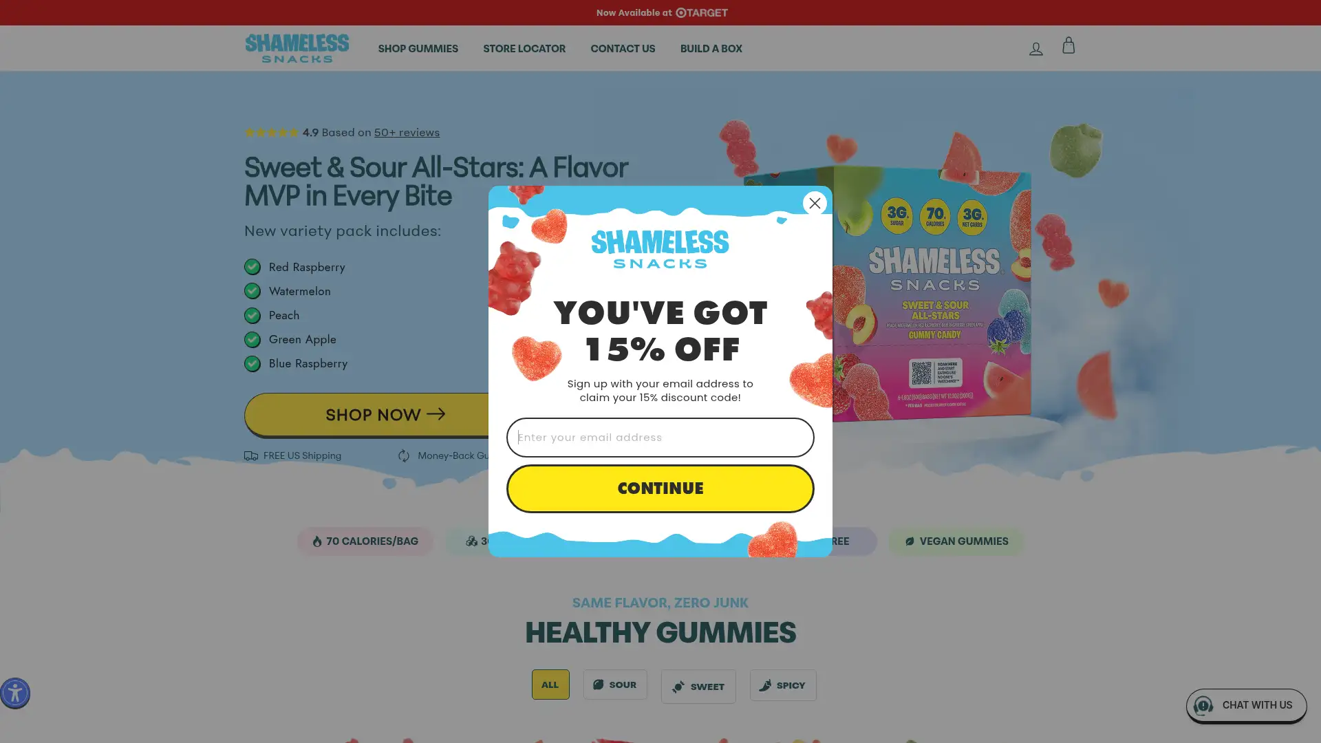 eatshameless.com screenshot