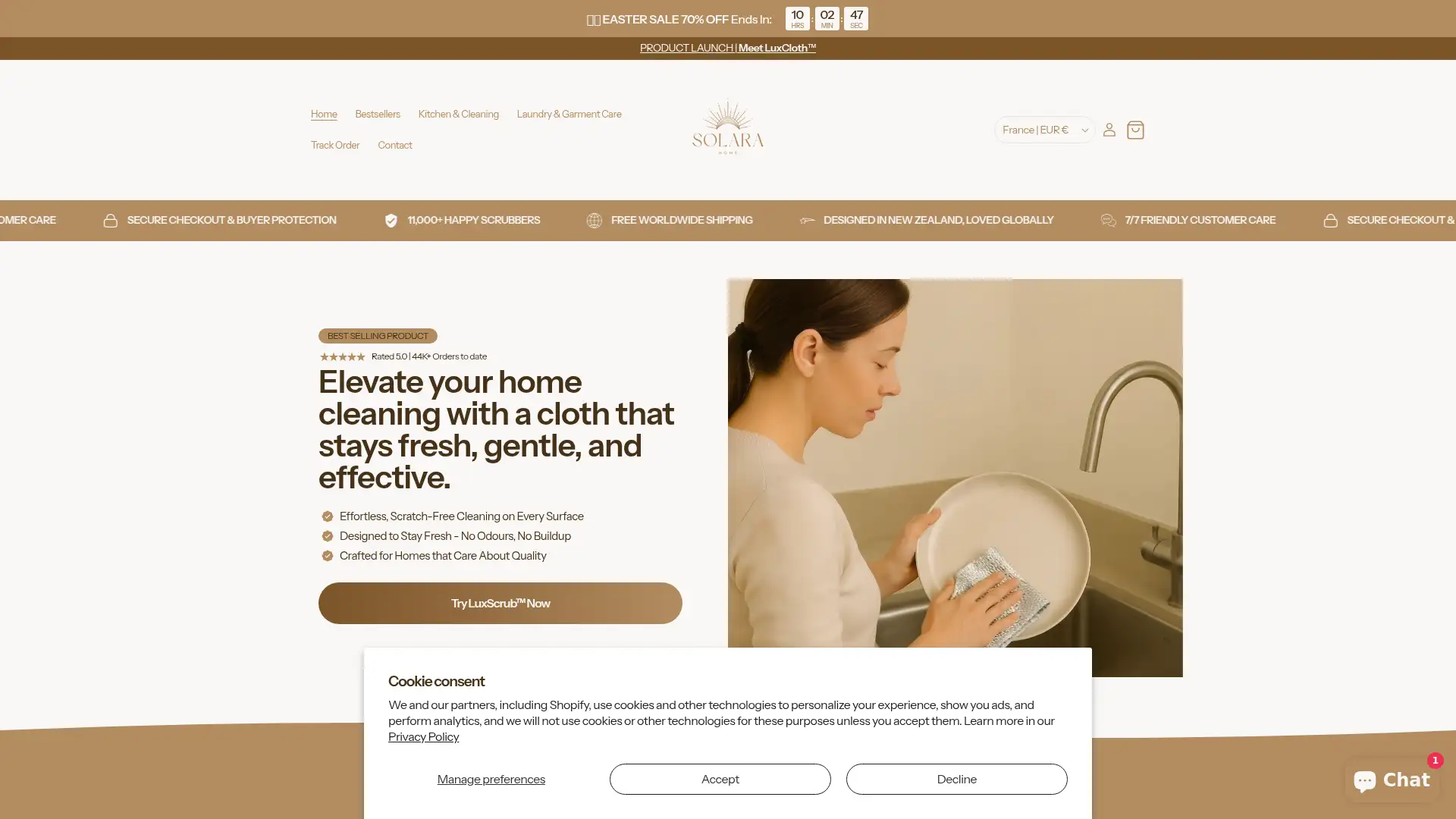solarahome.co screenshot