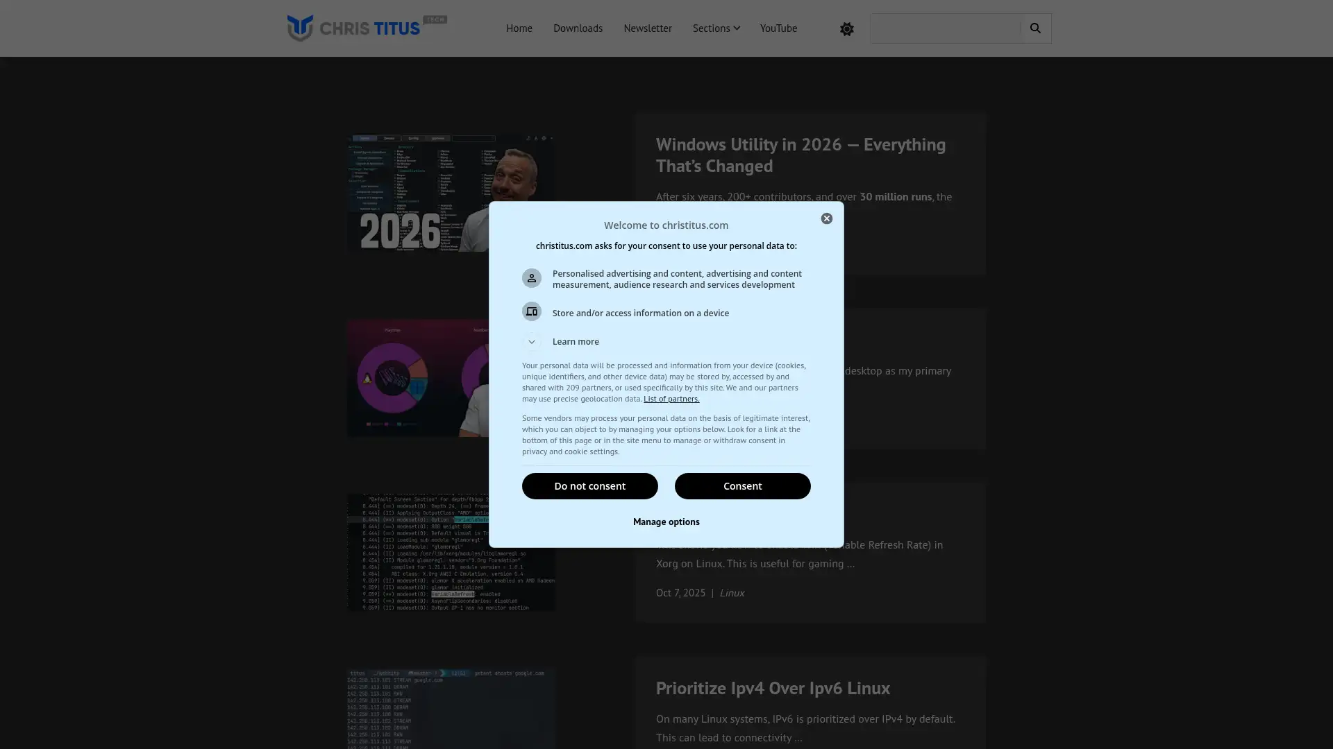 christitus.com screenshot