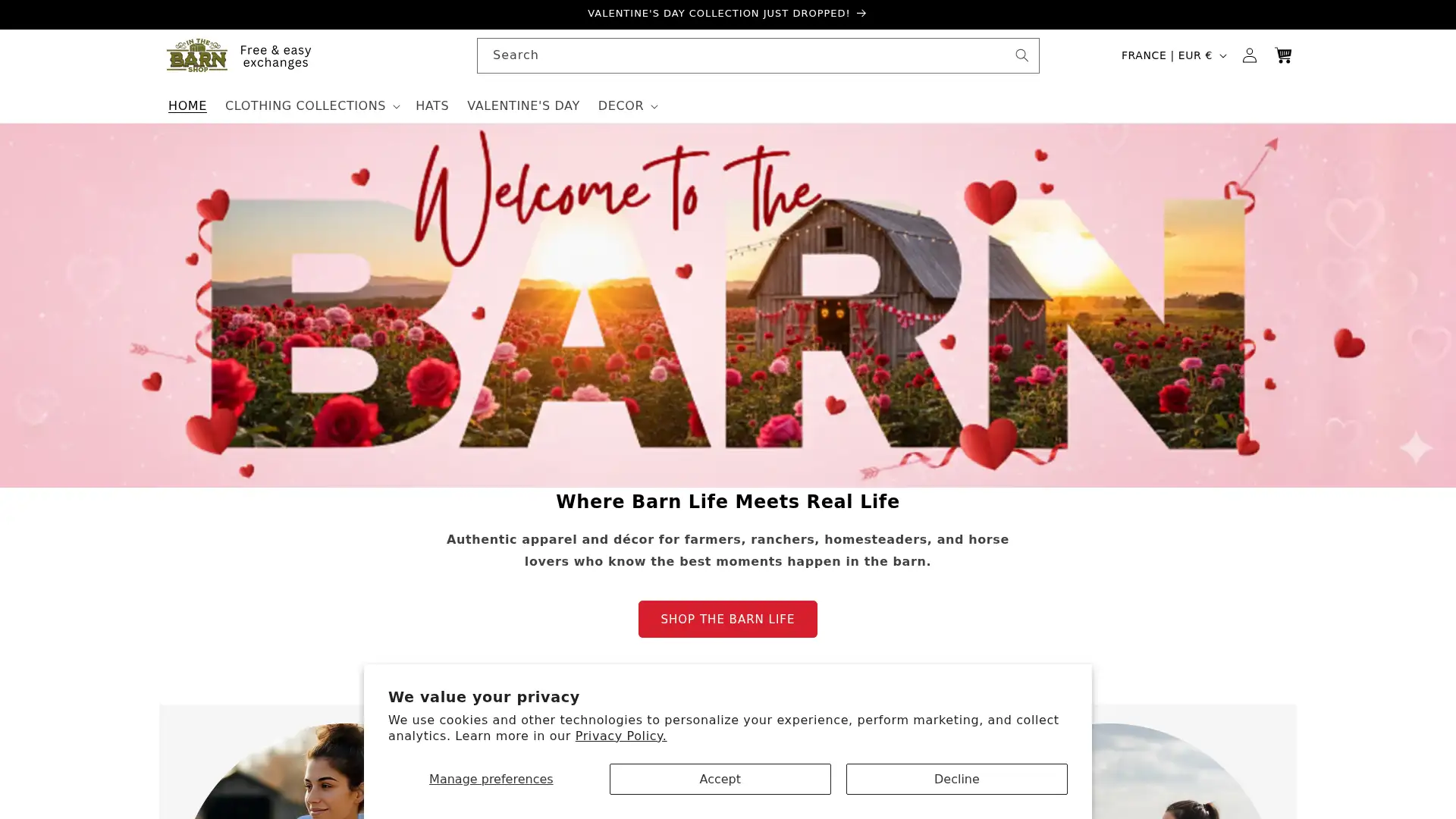 inthebarn.shop screenshot