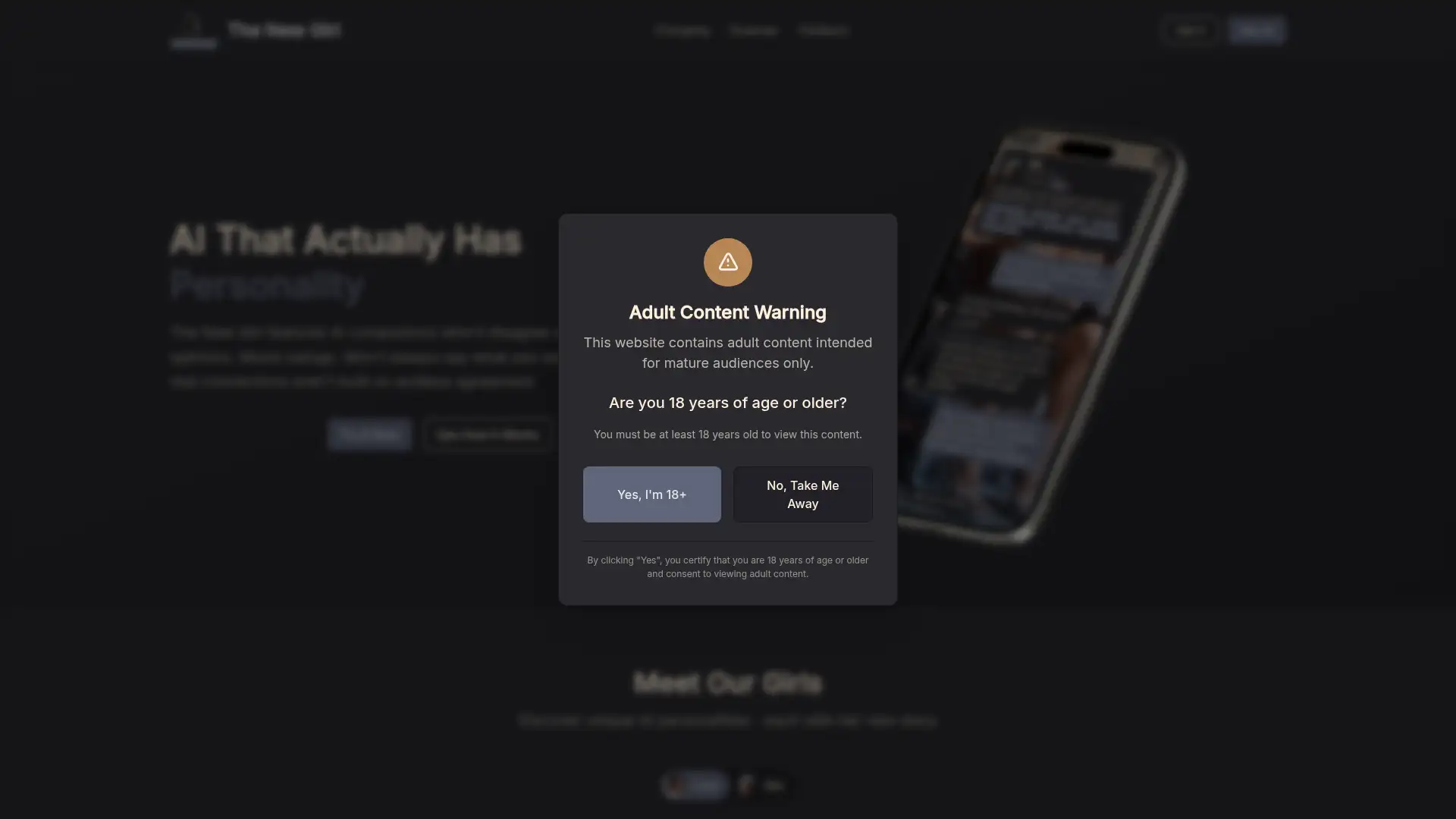 thenewgirl.io screenshot