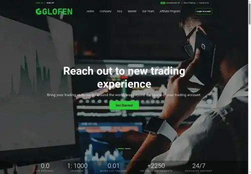 glofen.com screenshot