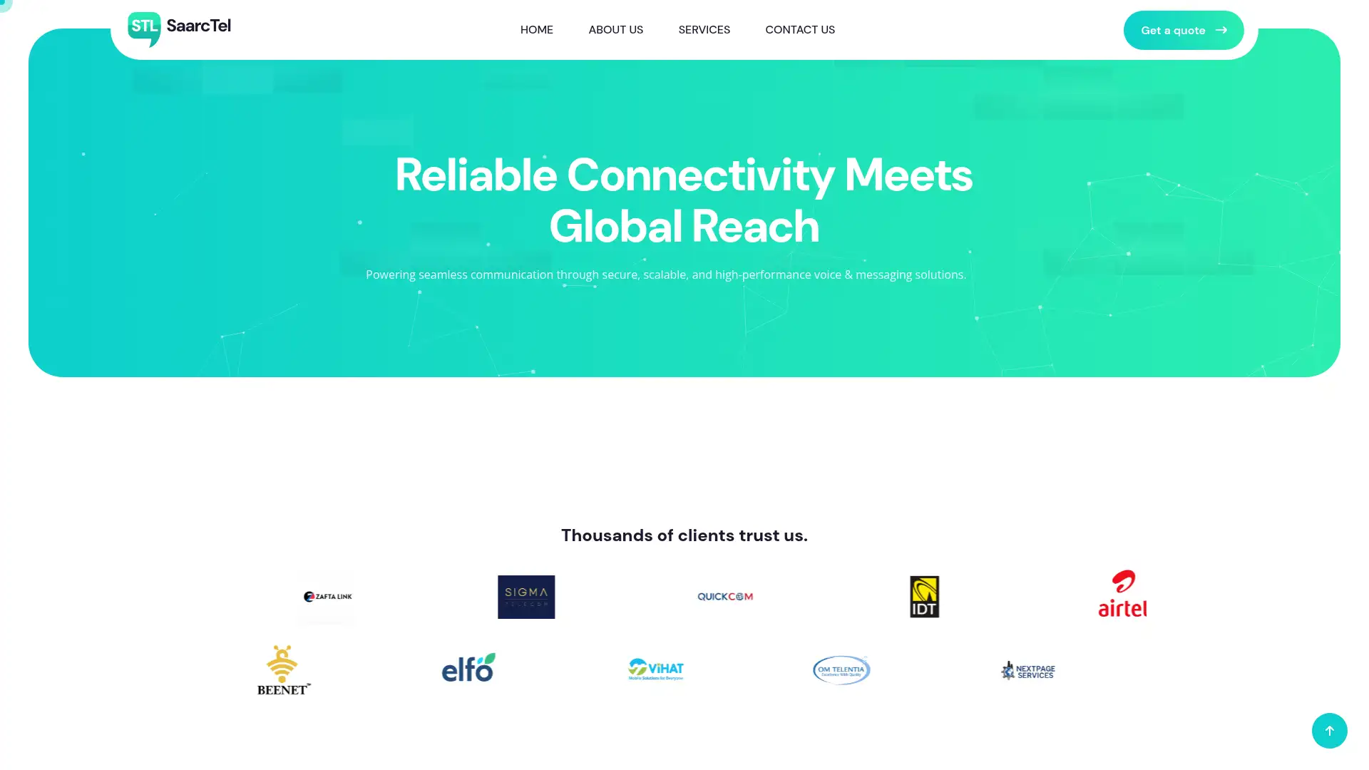 saarctel.net screenshot