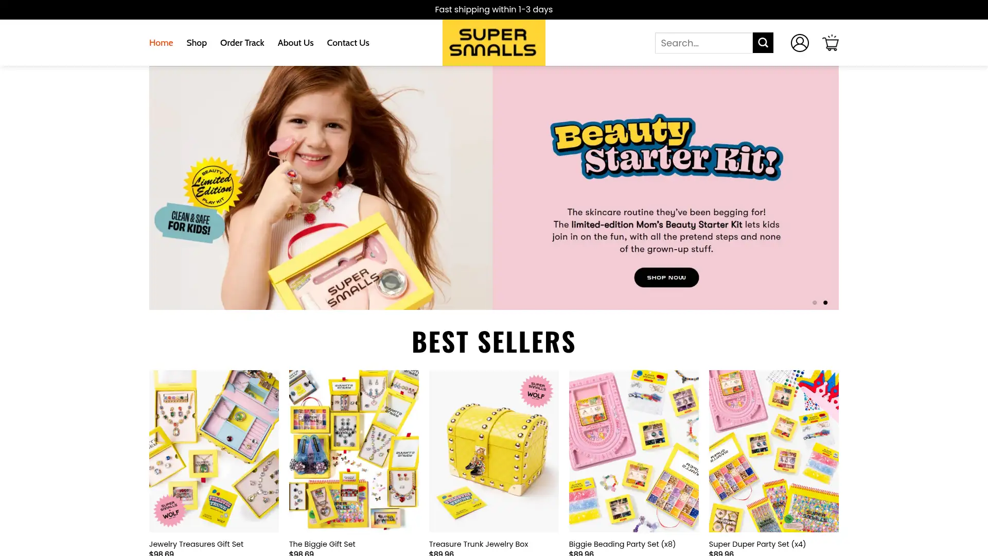 thesupersmalls.shop screenshot