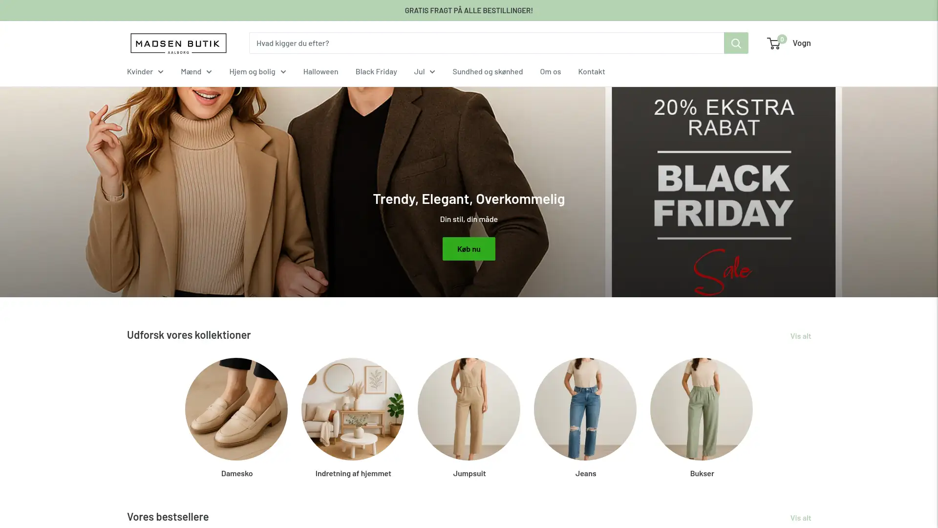 madsenbutik.dk screenshot