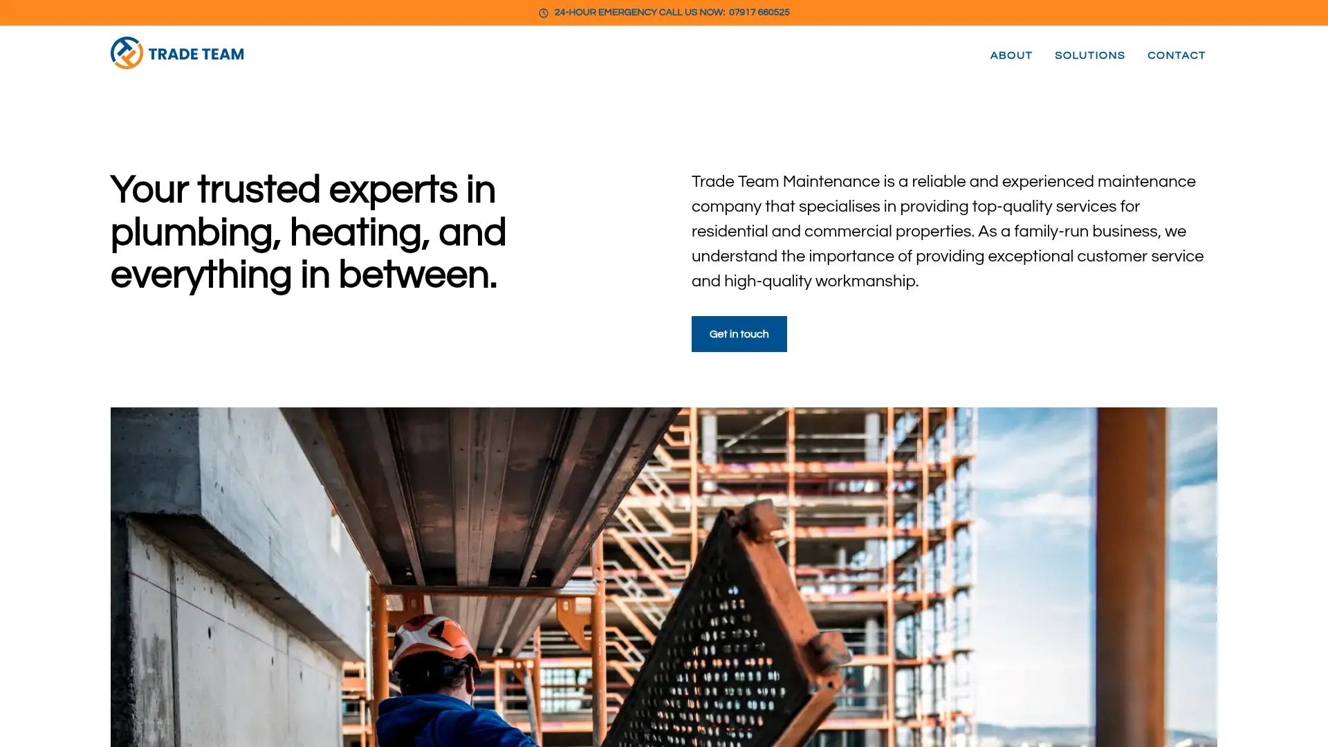 tradeteamltd.co.uk screenshot