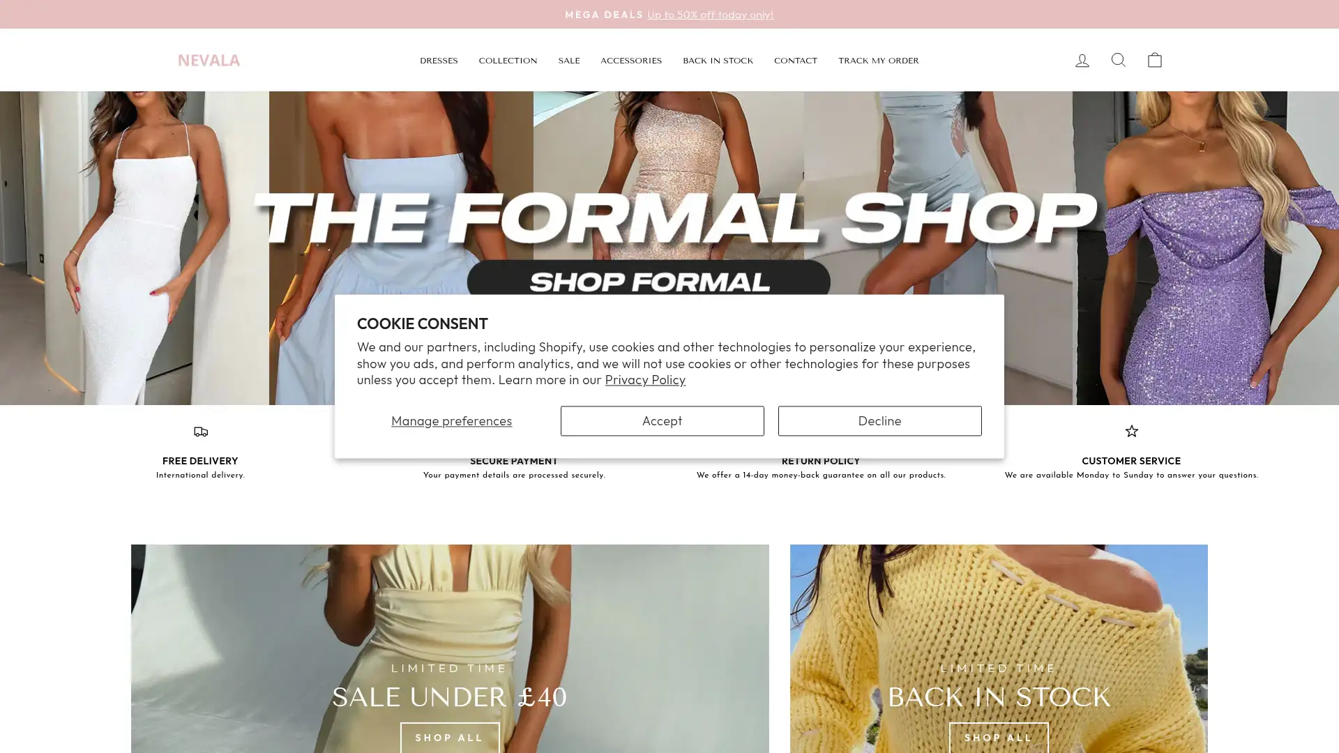 nevala.co.uk screenshot