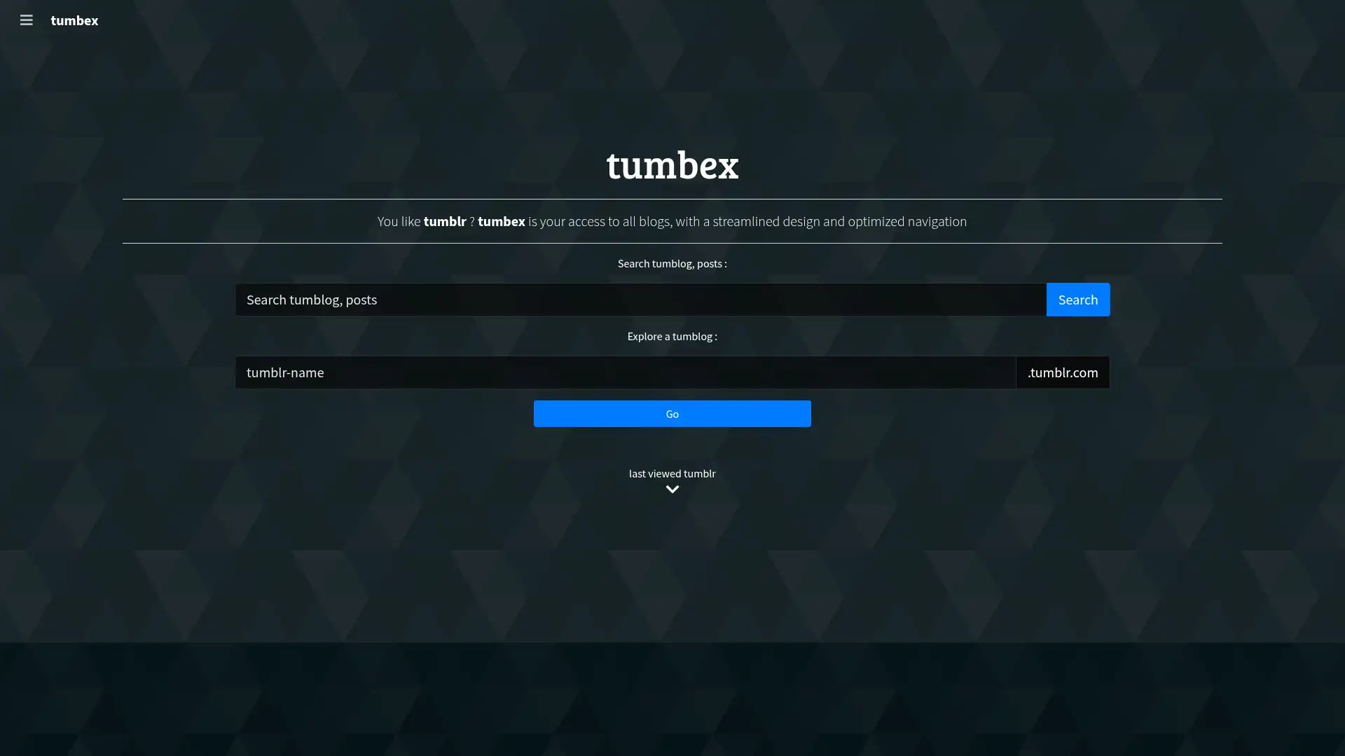 tumbex.com screenshot