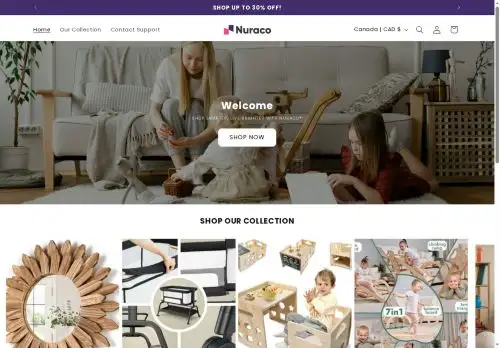 shopnuraco.com screenshot