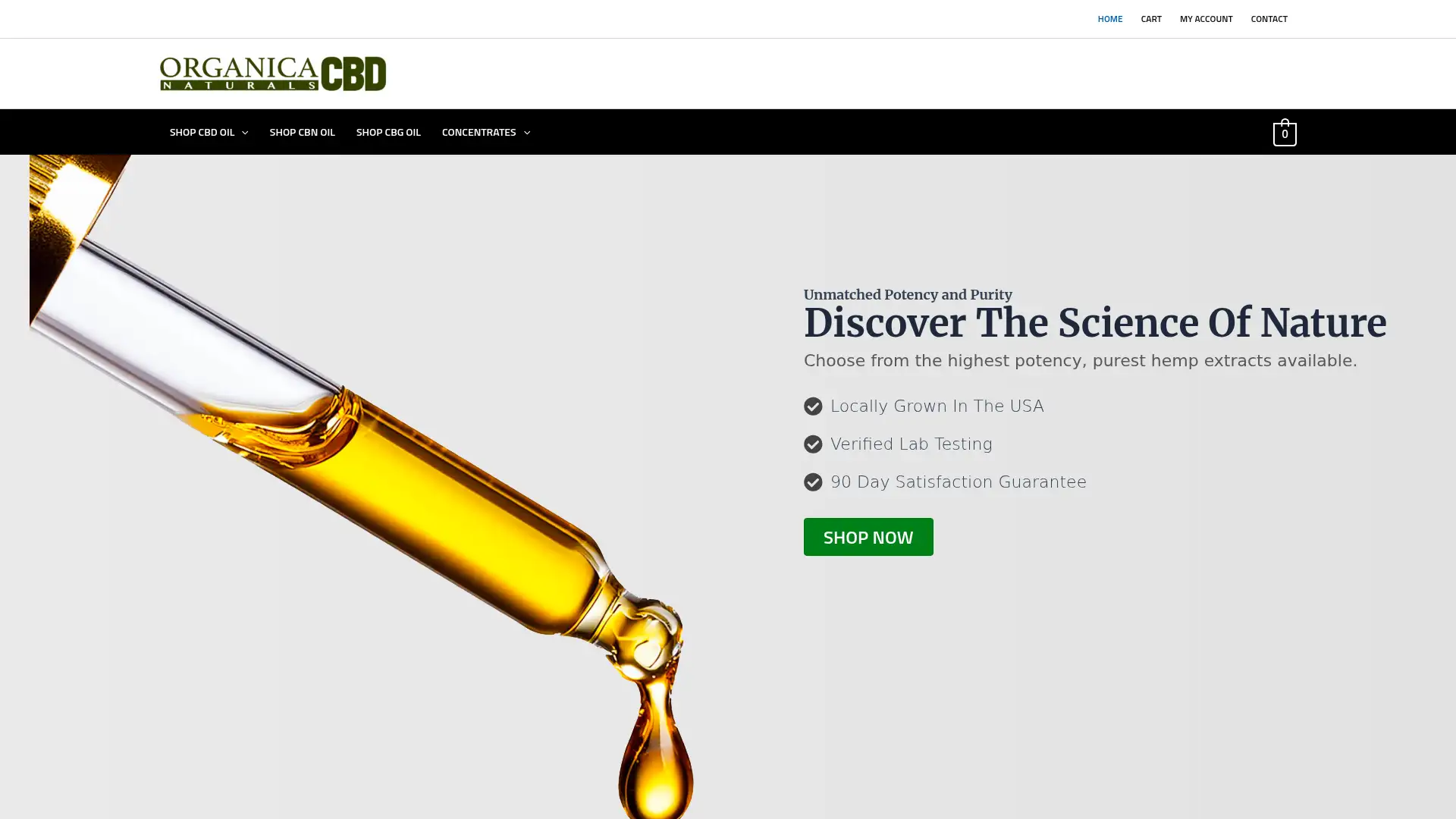 theorganicacompany.com screenshot