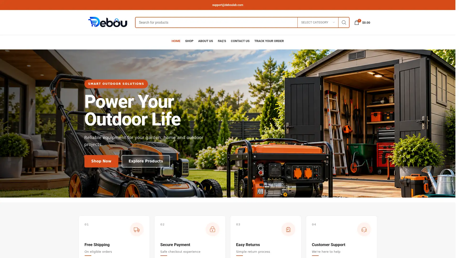 deboulab.com screenshot