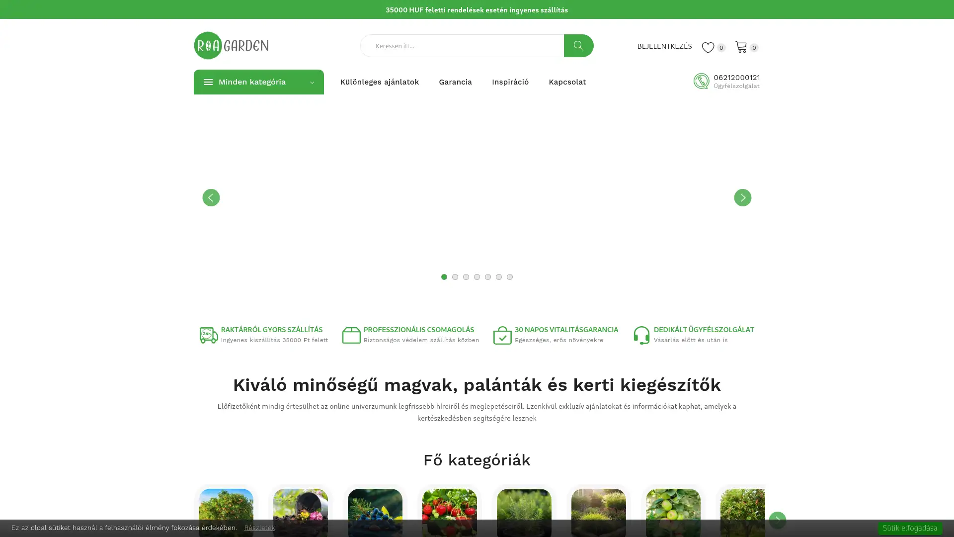 roagarden.hu screenshot