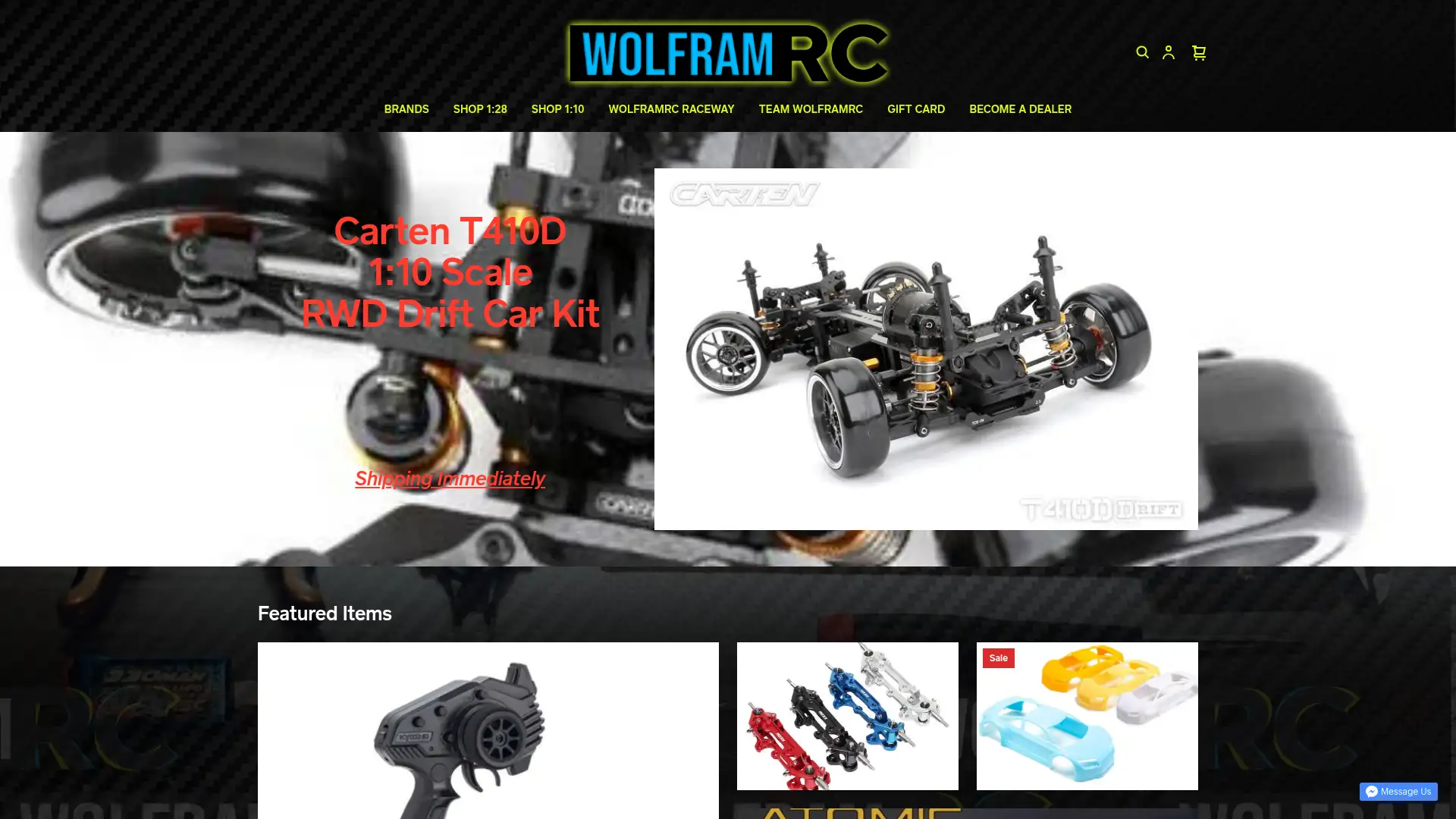 wolframrc.com screenshot