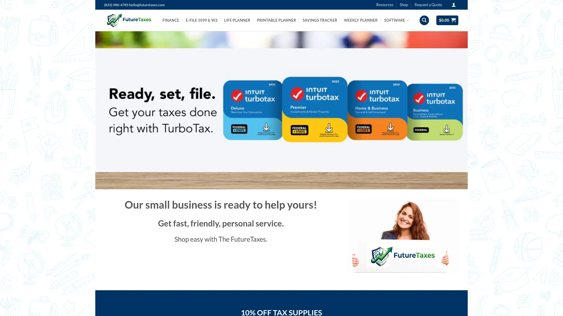 futuretaxes.com screenshot