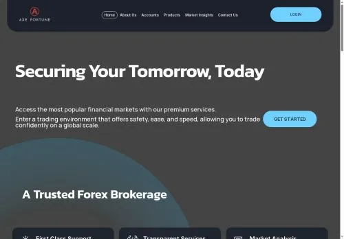 axe-fortune.com screenshot