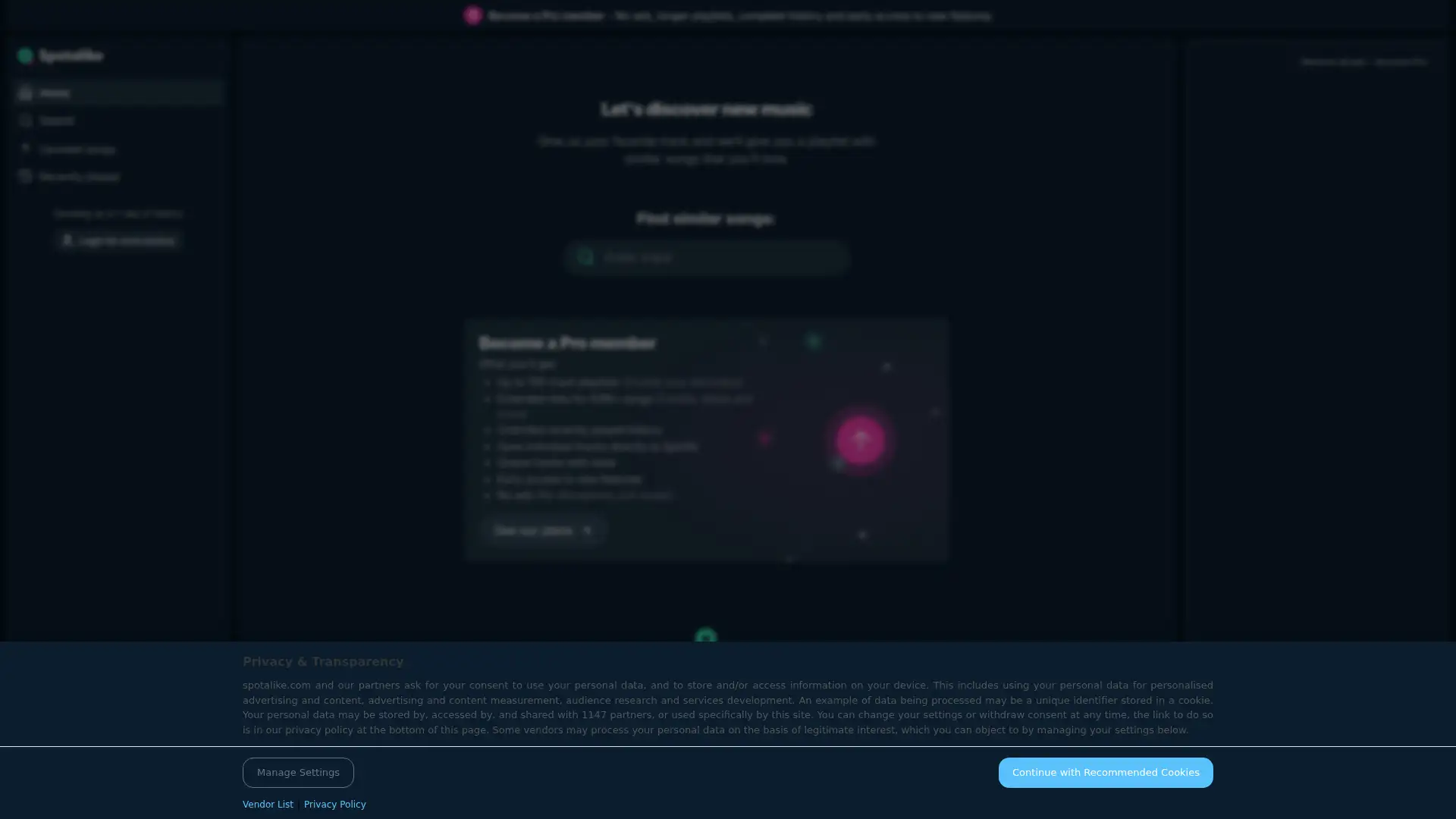 spotalike.com screenshot