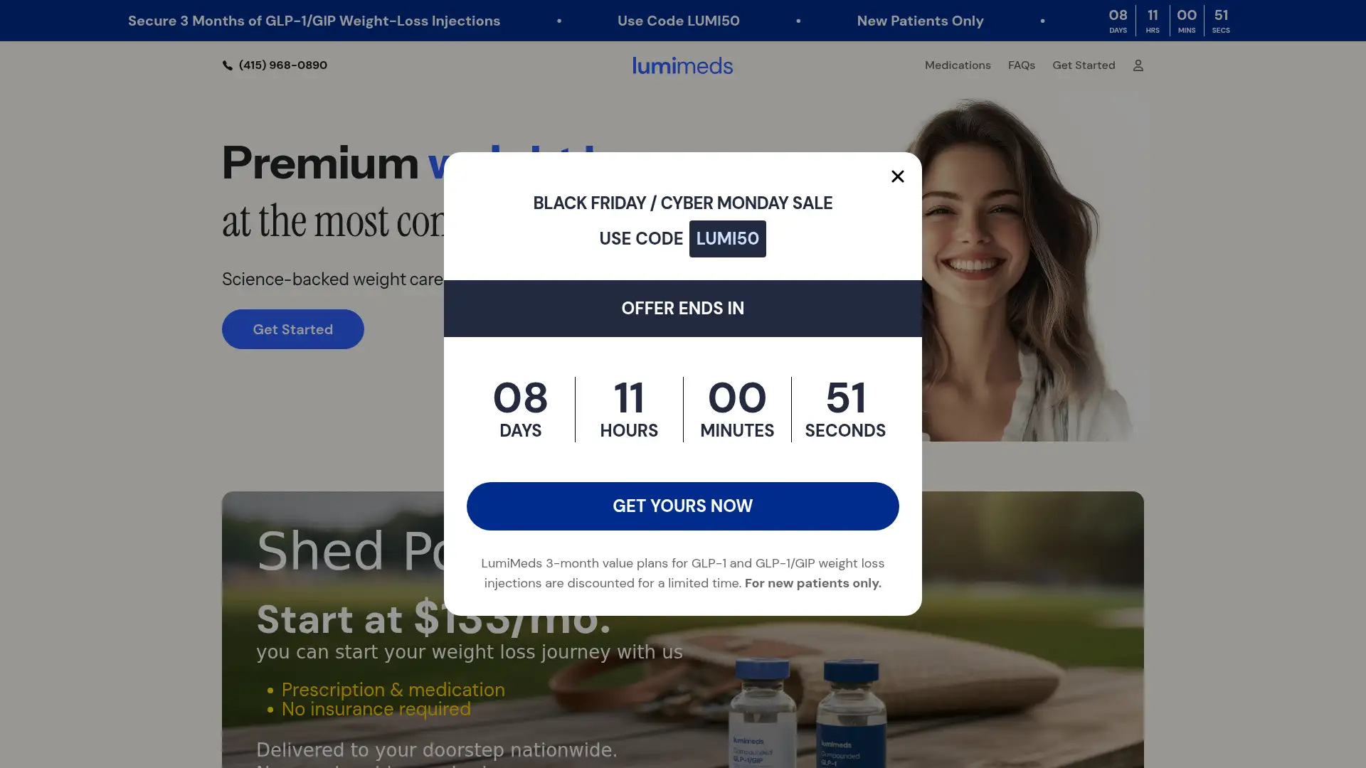 lumimeds.com screenshot
