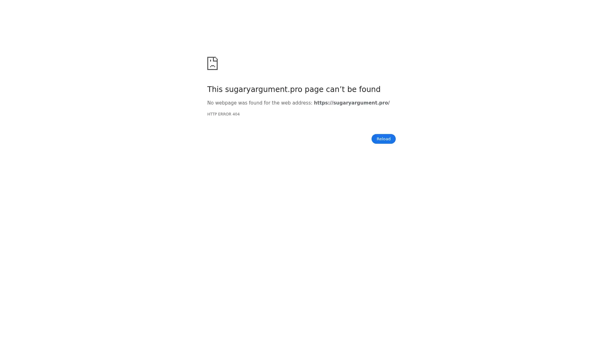 sugaryargument.pro screenshot