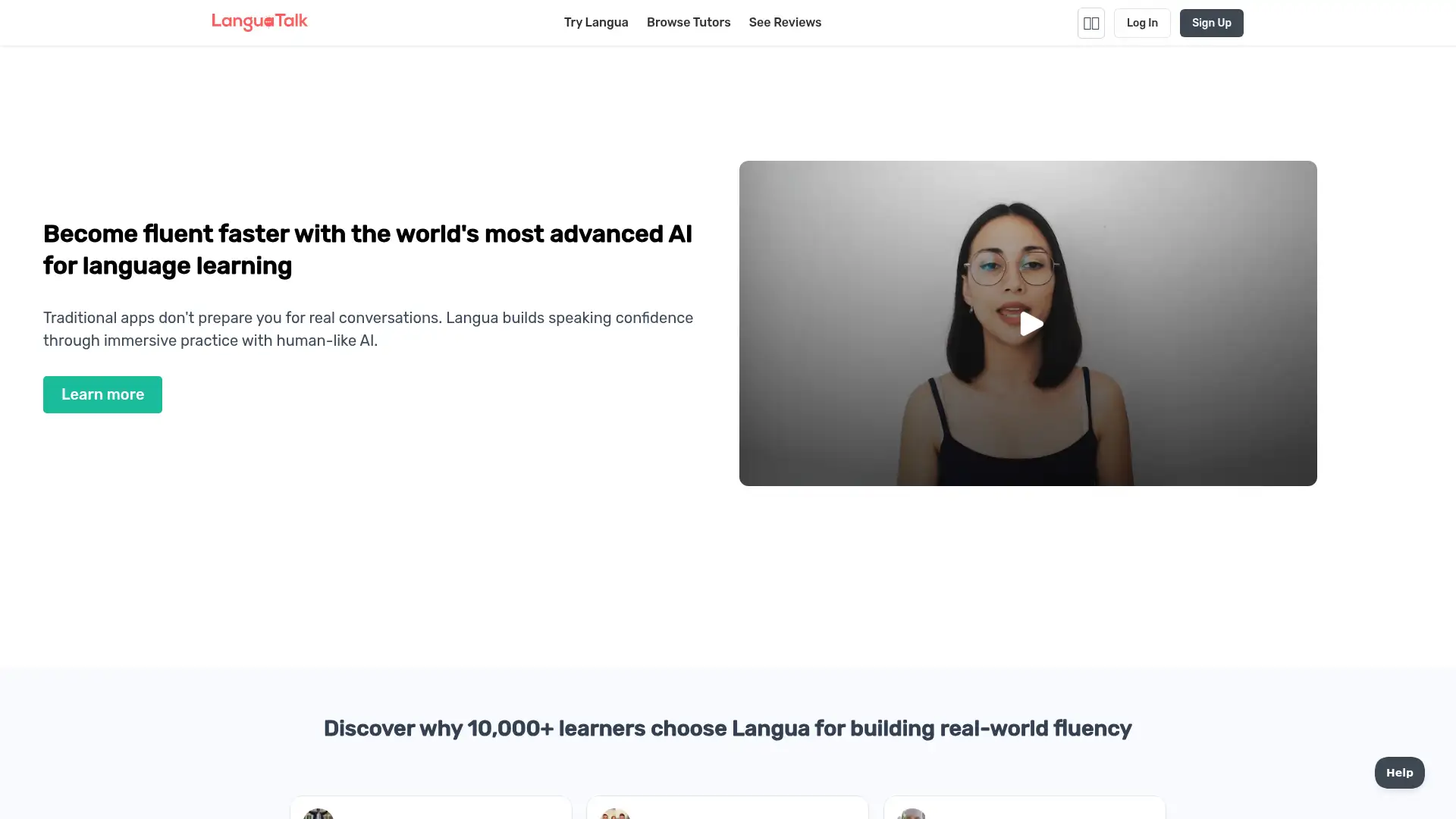 languatalk.com screenshot