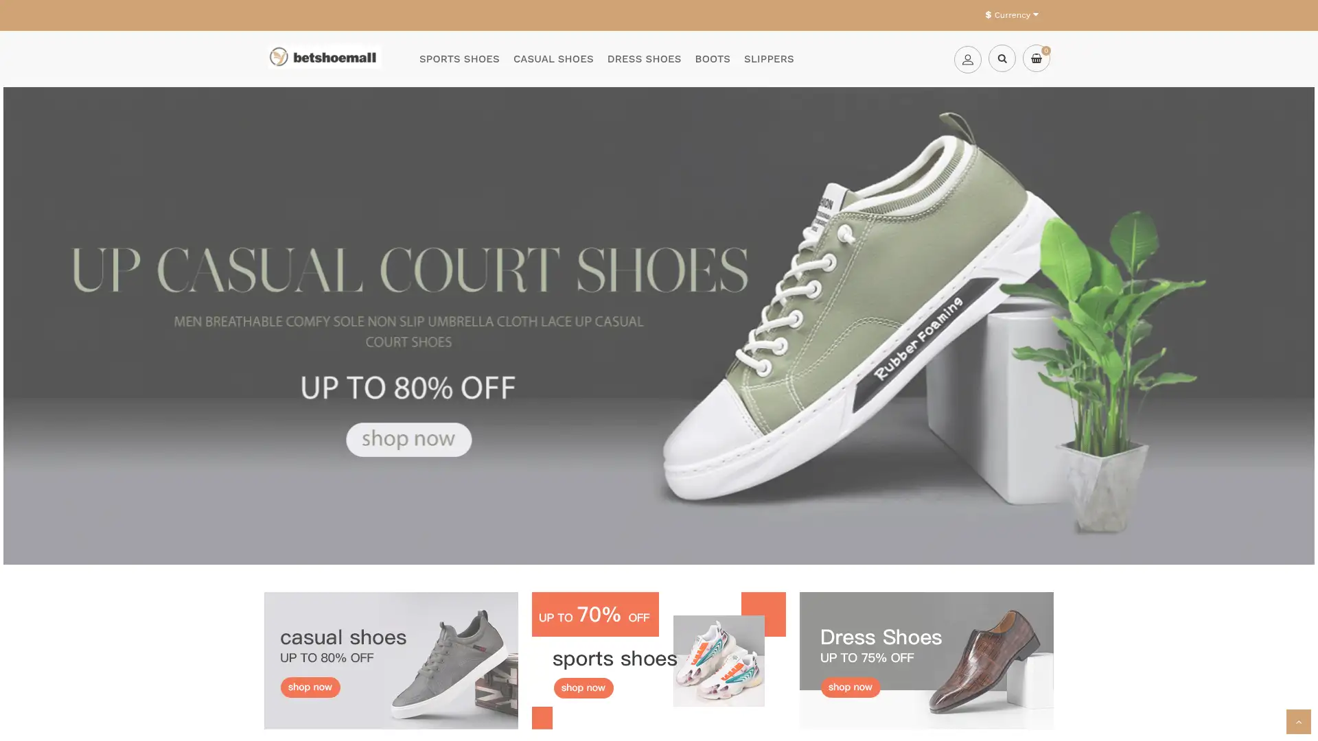 betshoemall.com screenshot