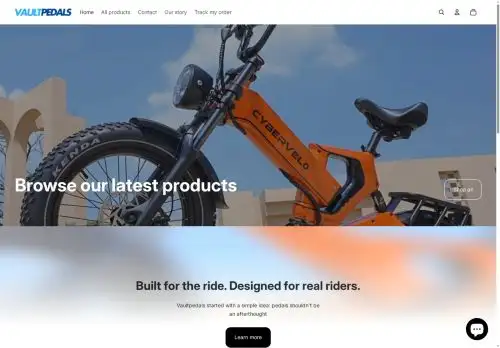 vaultpedals.com screenshot