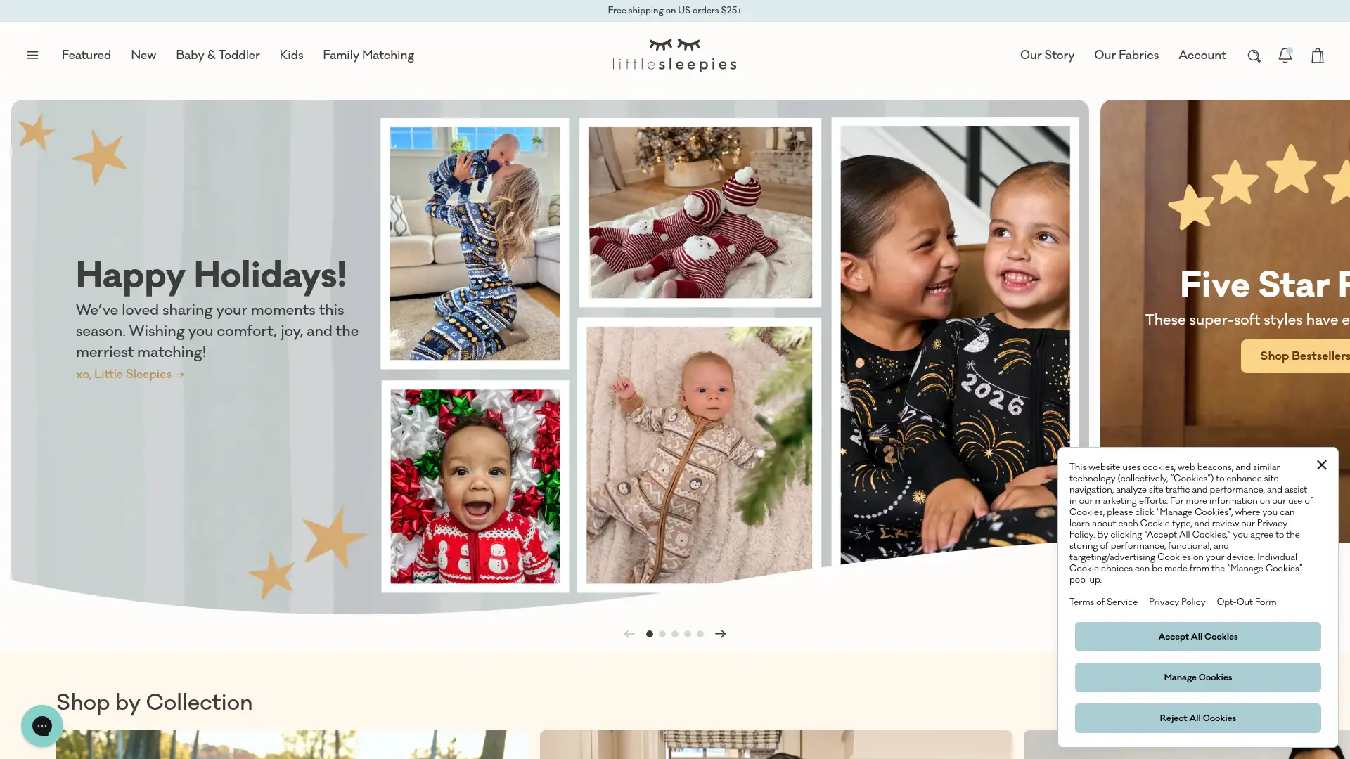 littlesleepies.com screenshot