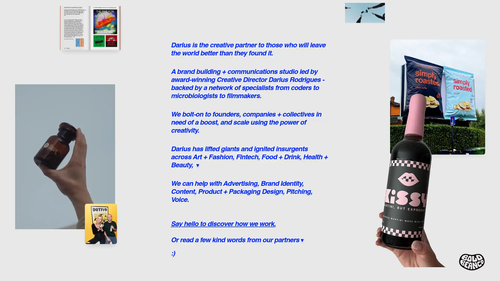 darius.studio screenshot