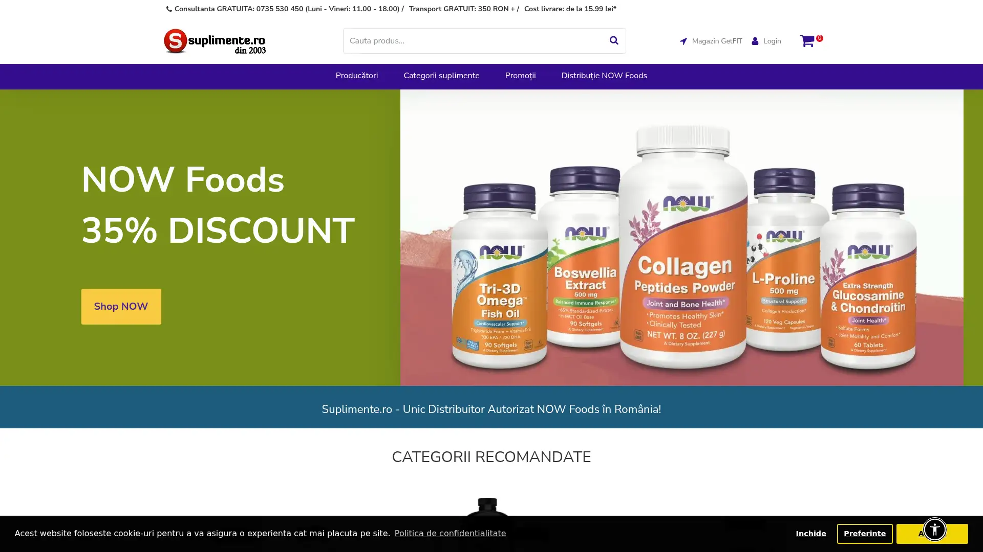 suplimente.ro screenshot