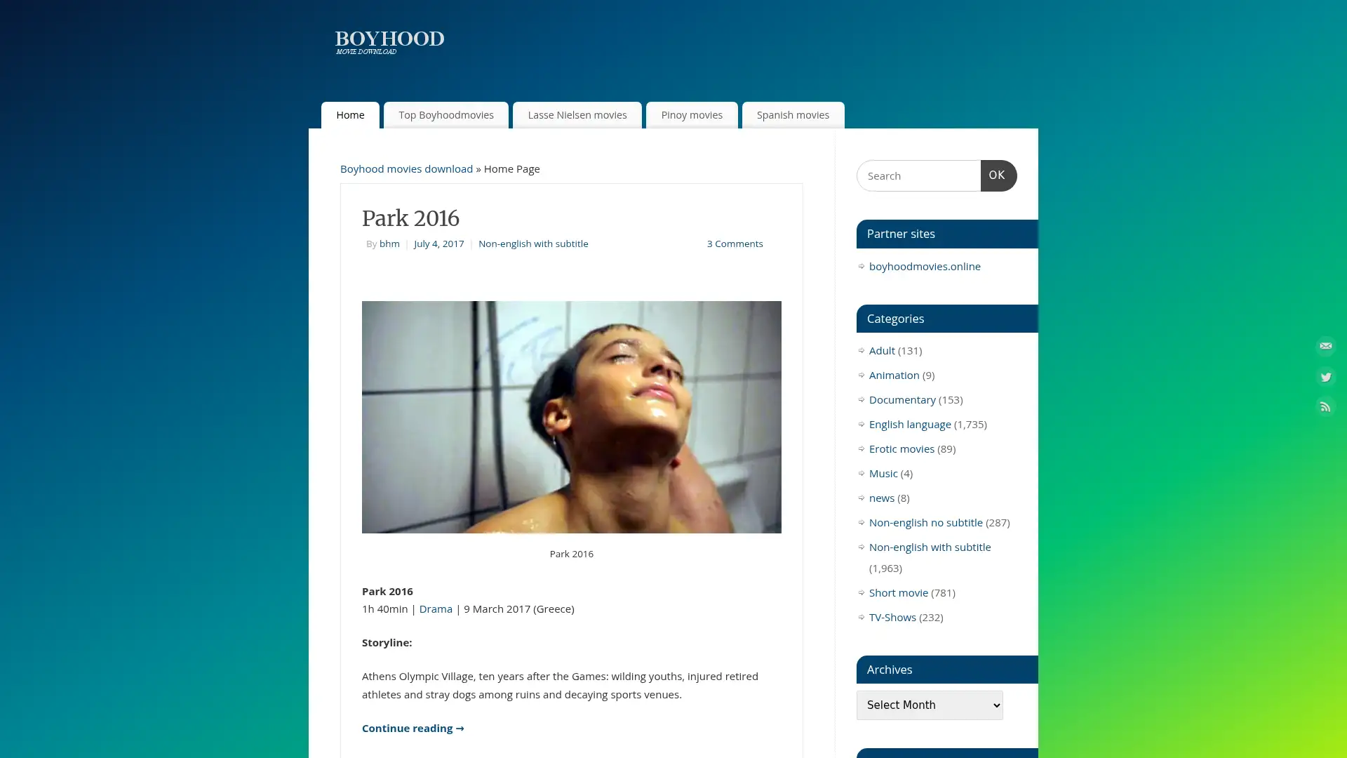 boyhoodmovies.org screenshot